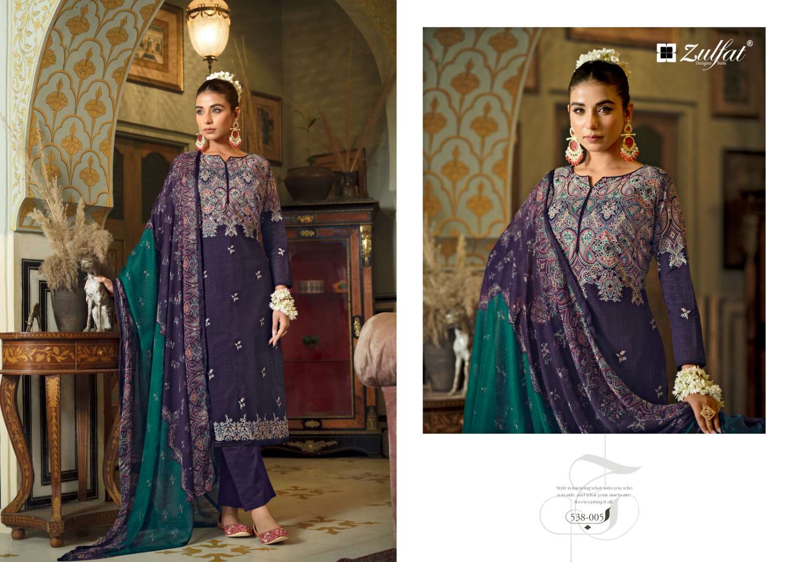 ZULFAT DESIGNER SUITS DILRUBA VOL 2