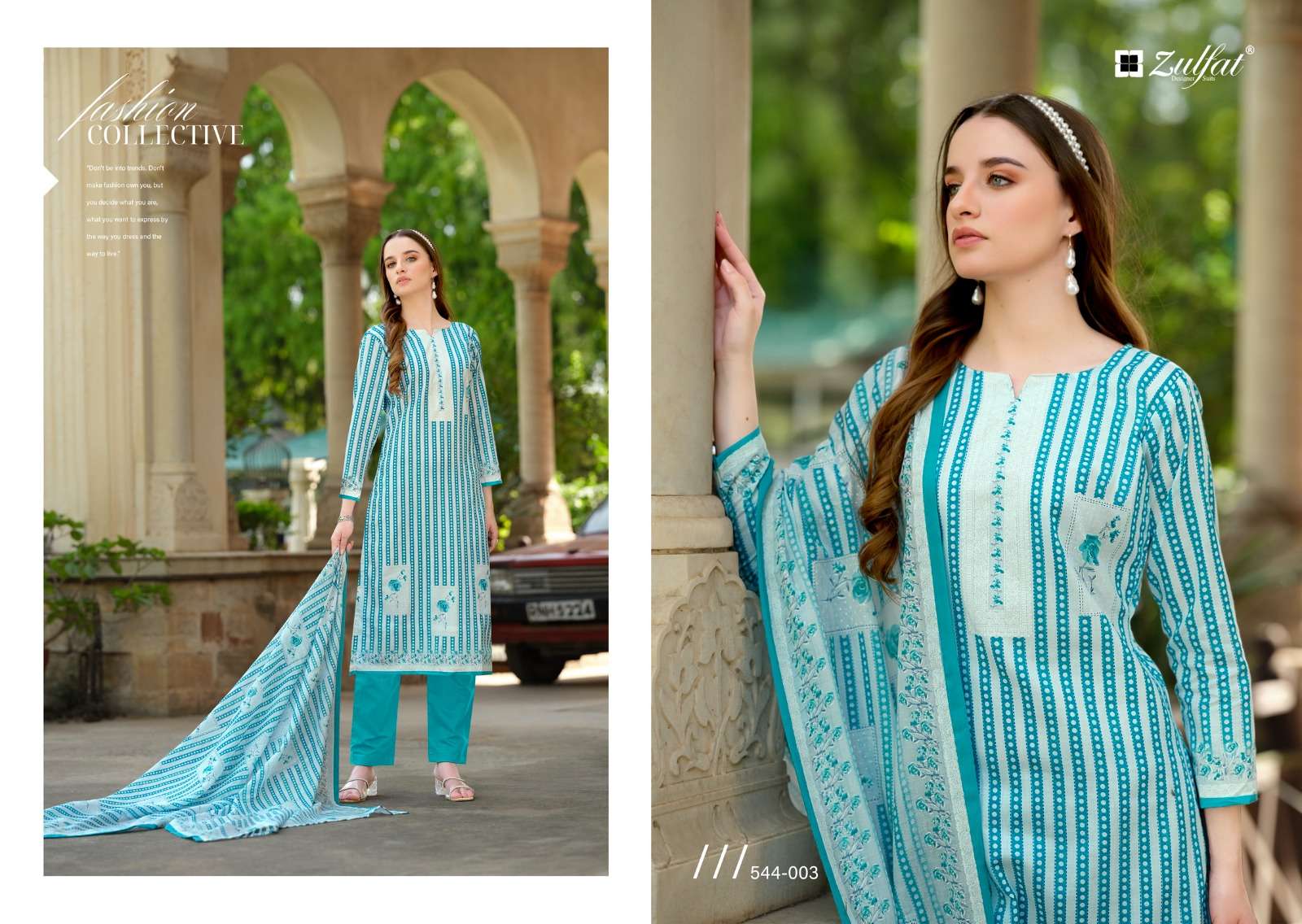 ZULFAT DESIGNER SUITS FARHANA VOL 4 