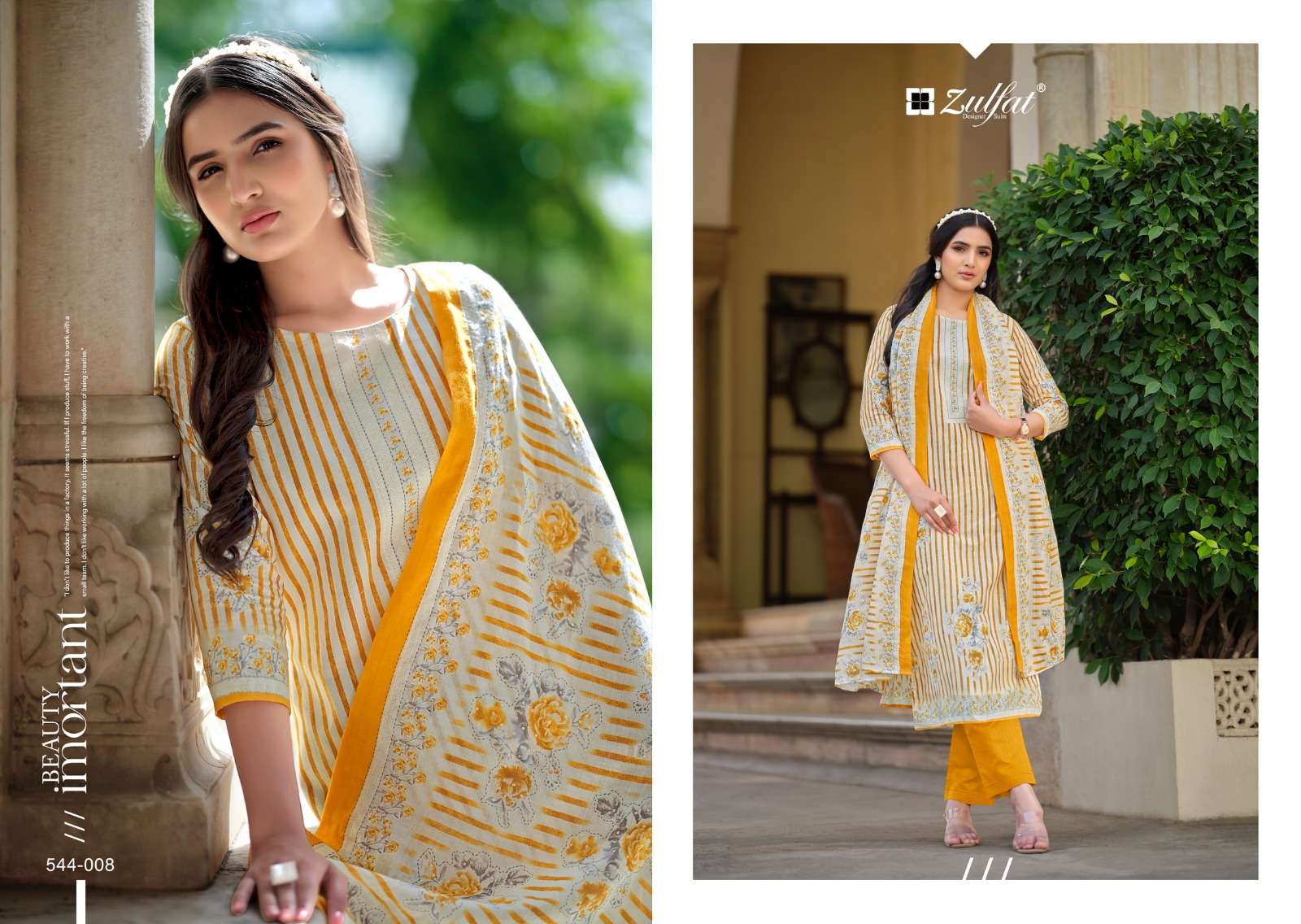 ZULFAT DESIGNER SUITS FARHANA VOL 4 