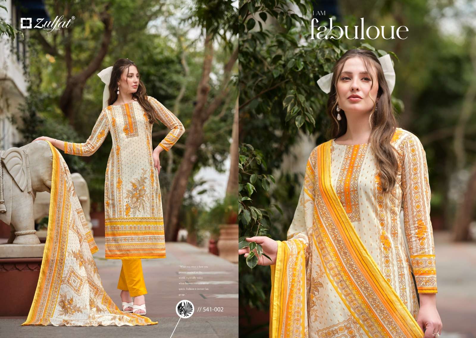 ZULFAT DESIGNER SUITS MARYAM VOL 3 