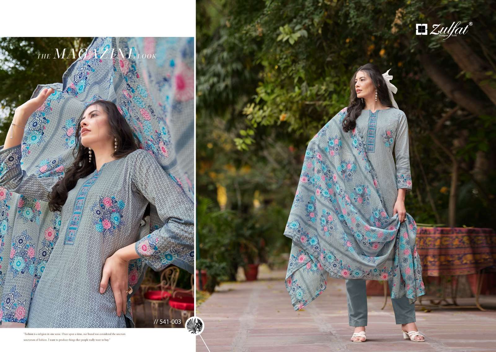 ZULFAT DESIGNER SUITS MARYAM VOL 3 
