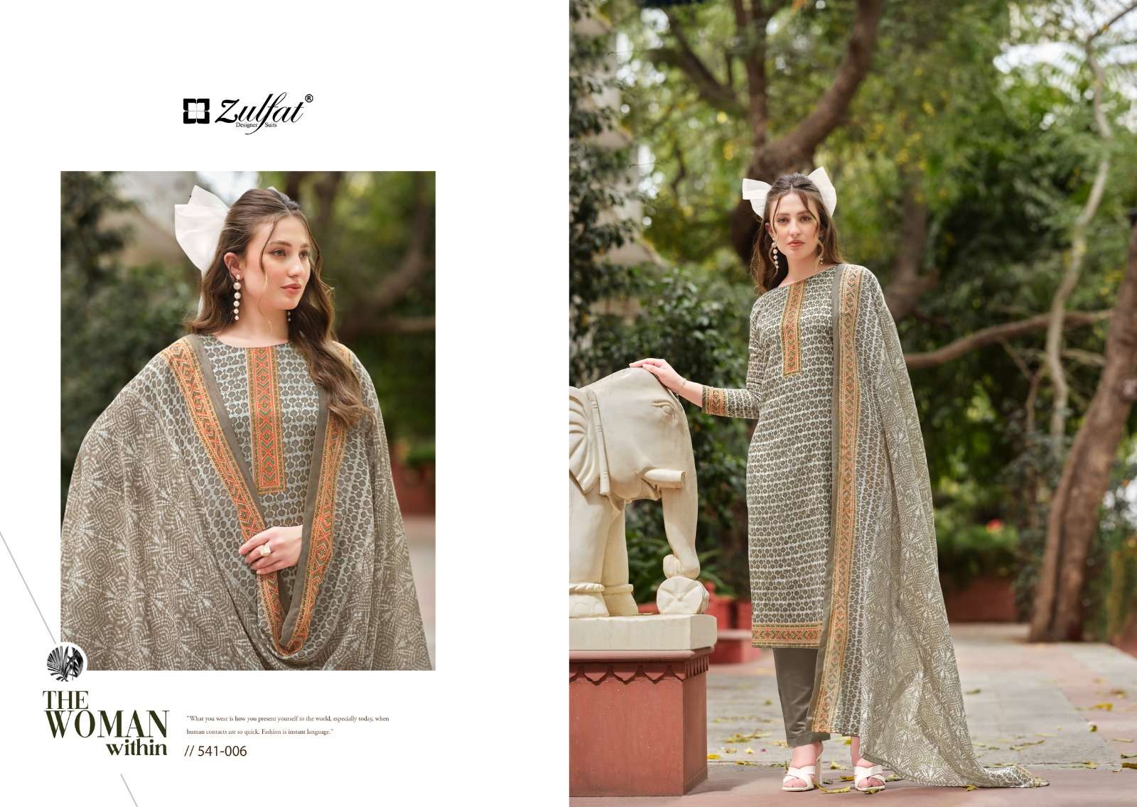 ZULFAT DESIGNER SUITS MARYAM VOL 3 