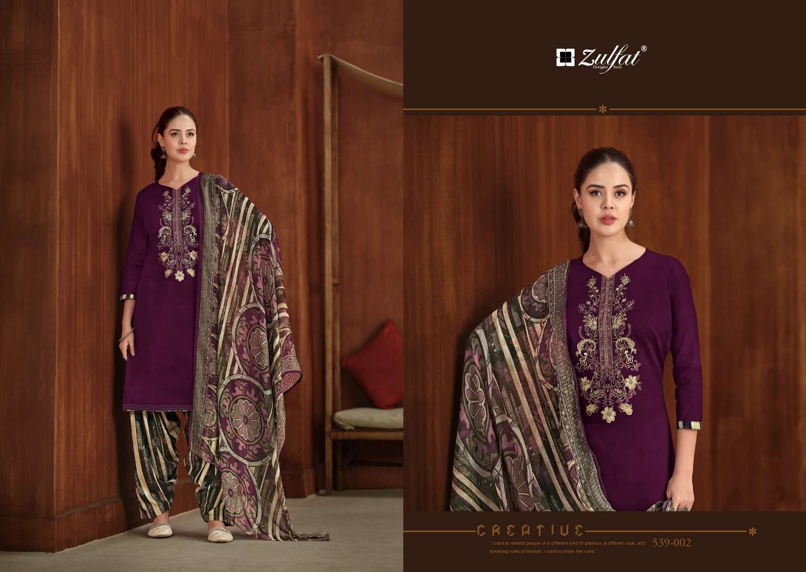 ZULFAT DESIGNER SUITS SHANAYA 