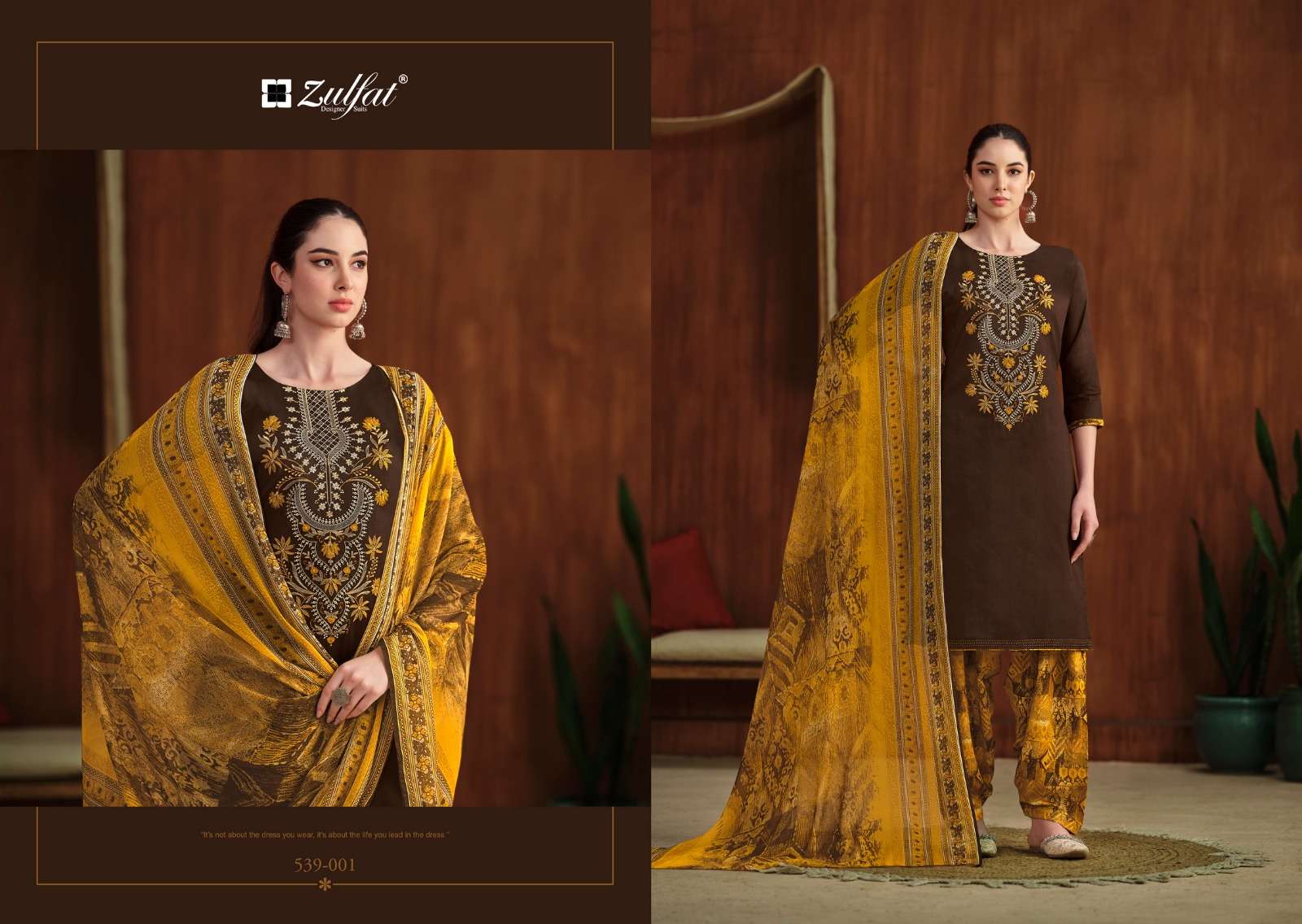 ZULFAT DESIGNER SUITS SHANAYA 