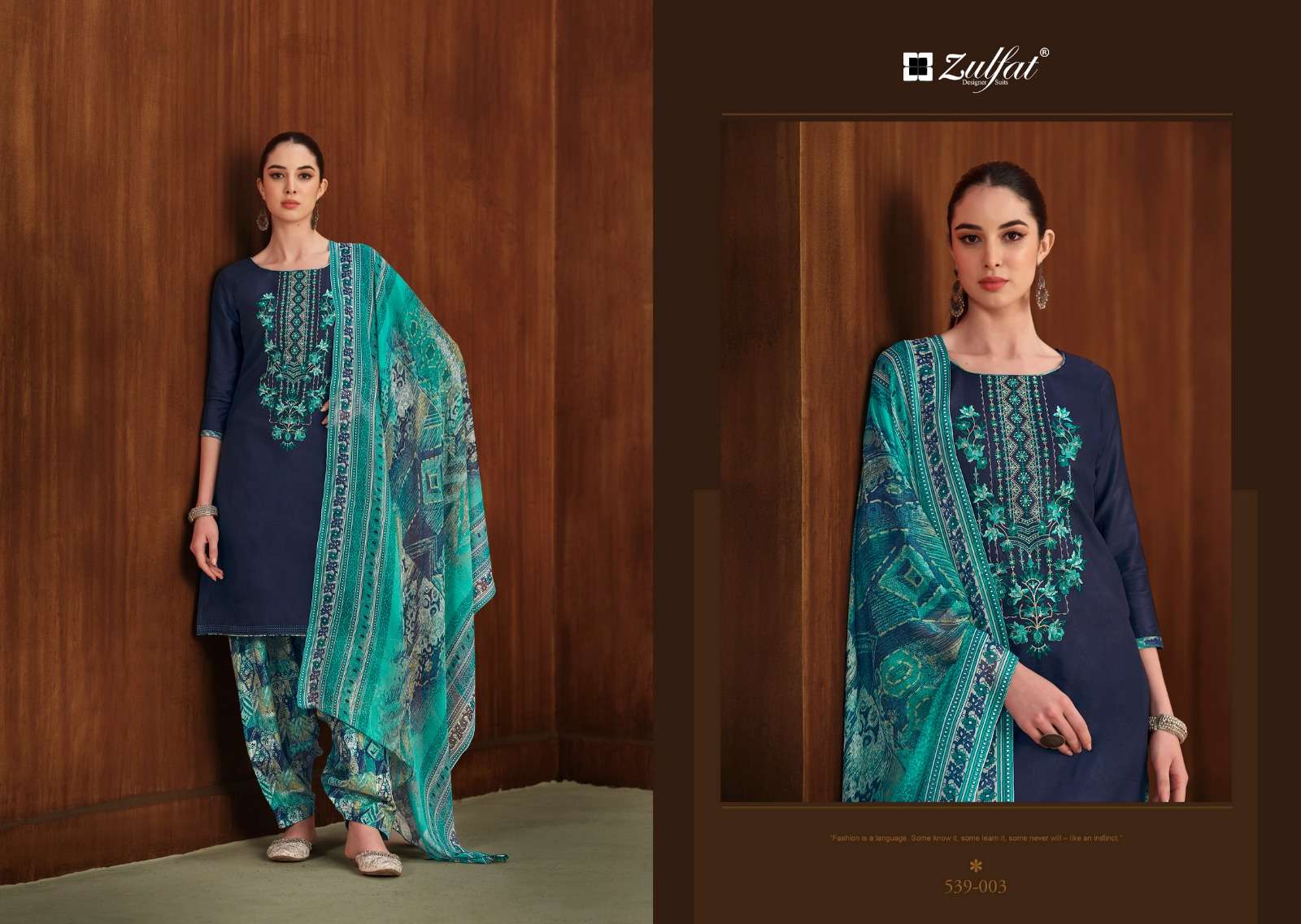 ZULFAT DESIGNER SUITS SHANAYA 