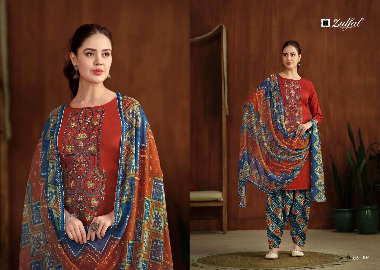 ZULFAT DESIGNER SUITS SHANAYA 