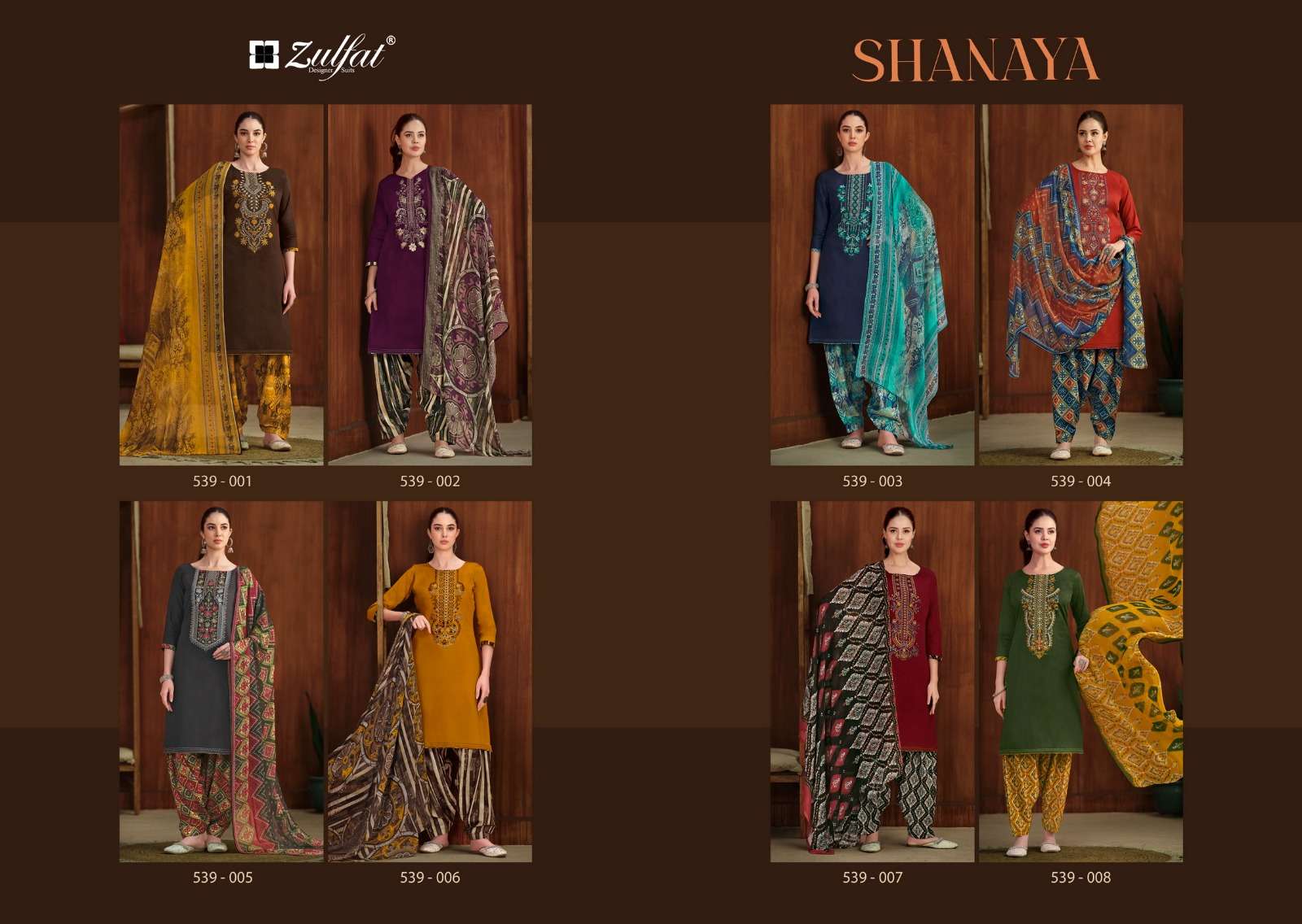 ZULFAT DESIGNER SUITS SHANAYA 