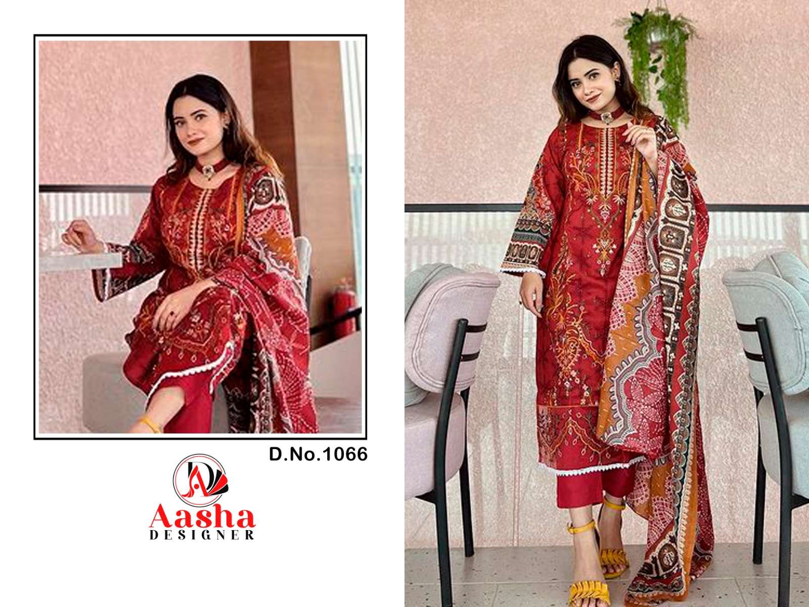 AASHA DESIGNER CHEVRON SUMMER COLLECTION 