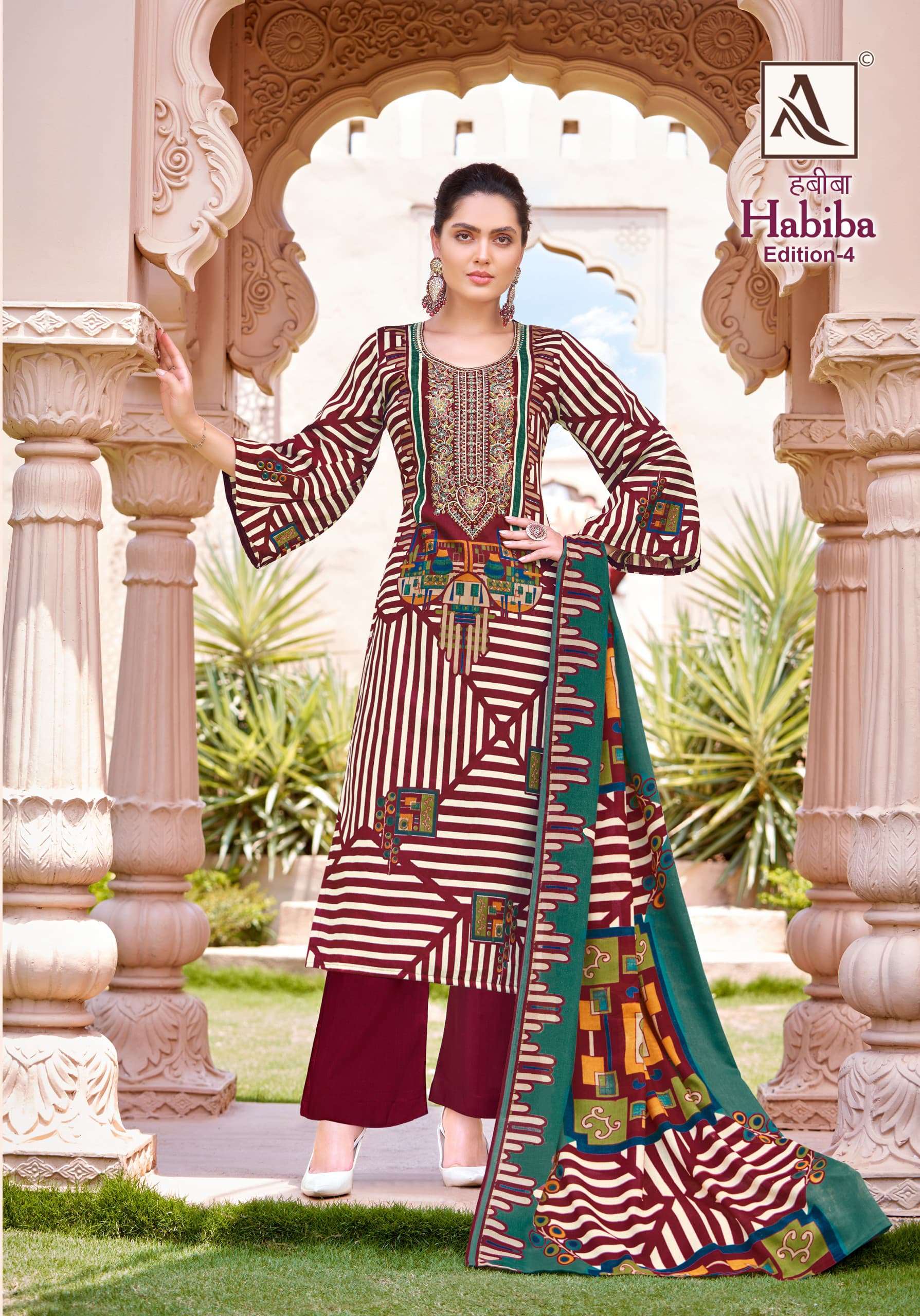 ALOK SUITS HABIBA EDITION VOL 4