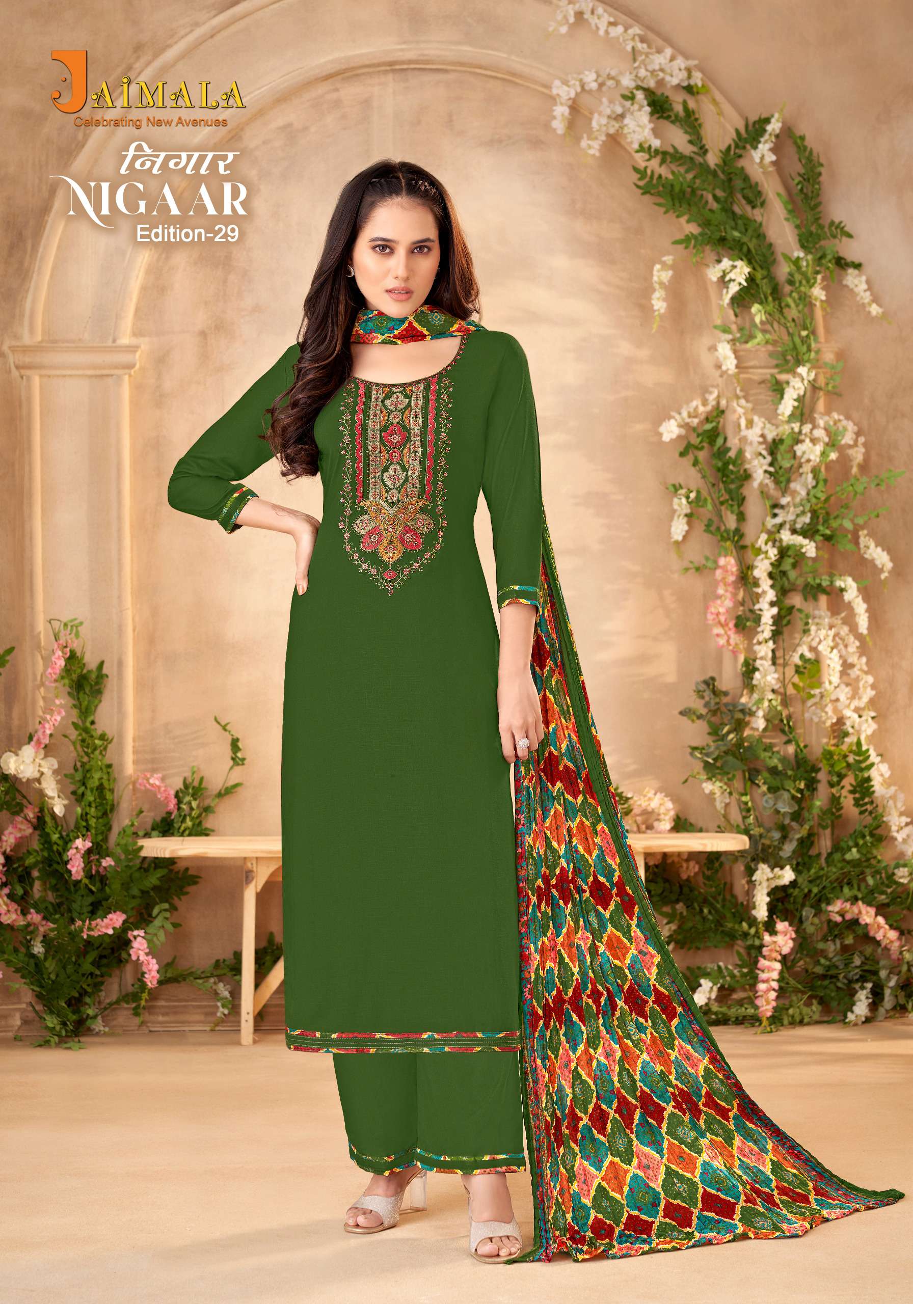 ALOK SUITS JAIMALA NIGAAR VOL 29