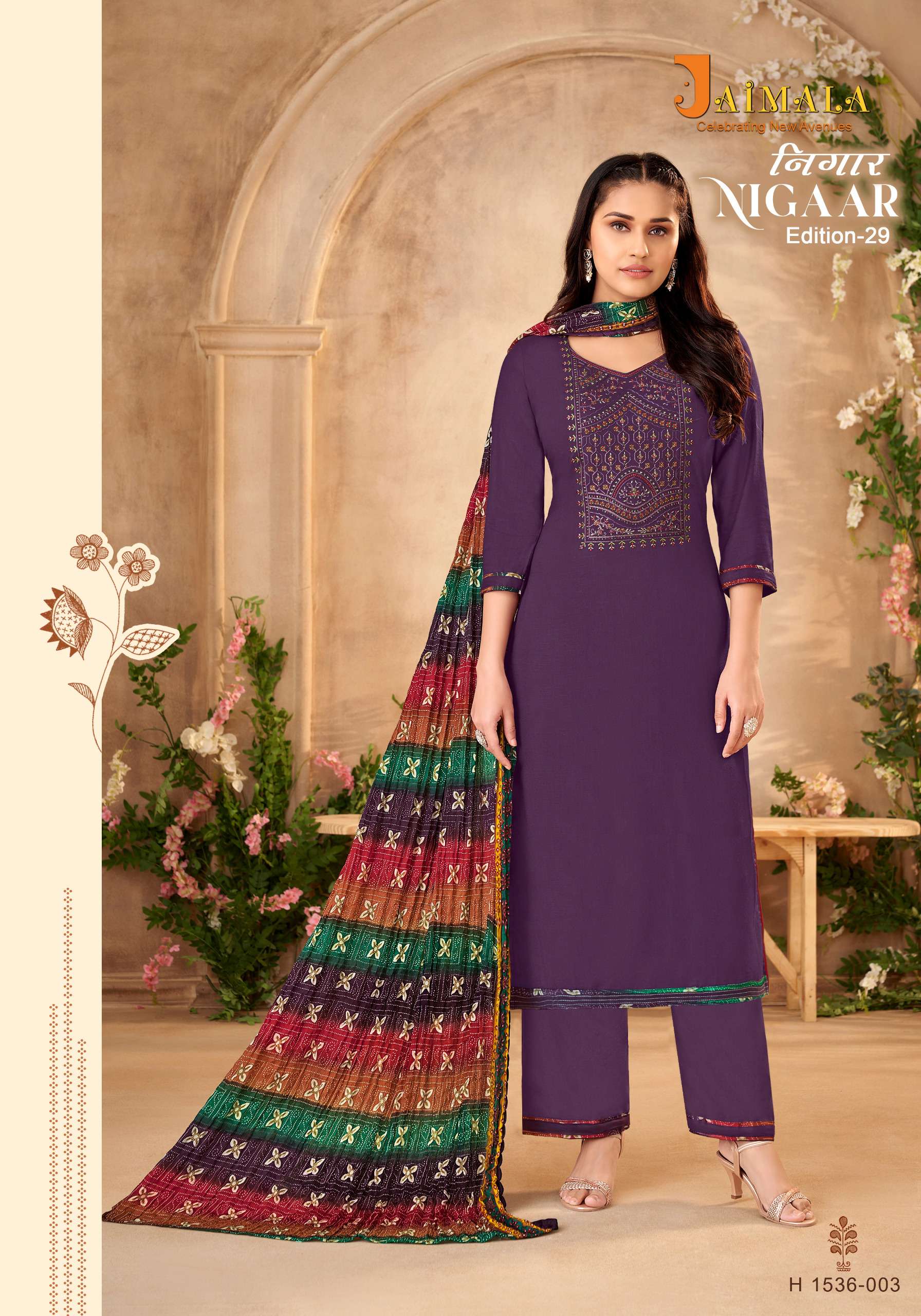 ALOK SUITS JAIMALA NIGAAR VOL 29