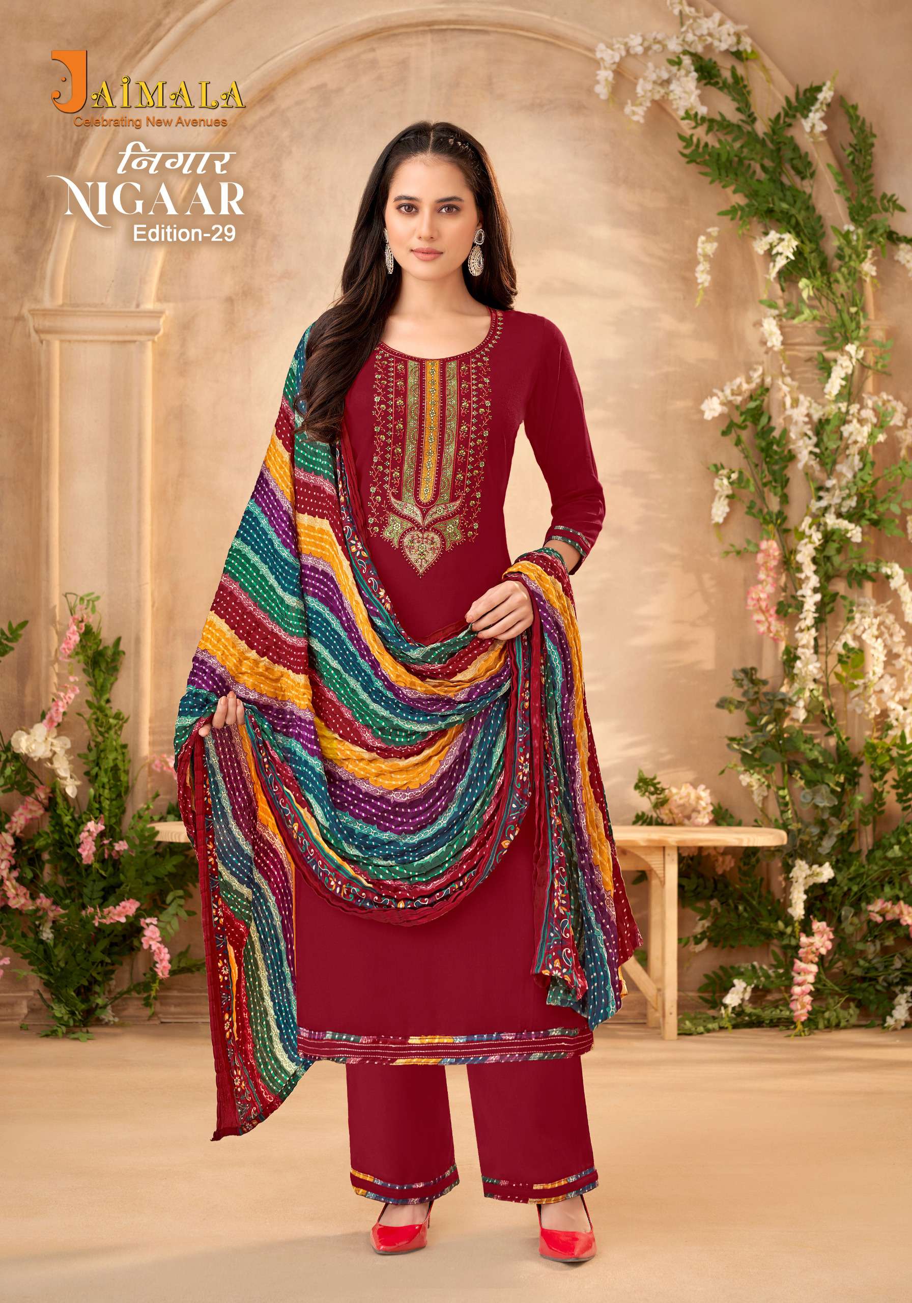 ALOK SUITS JAIMALA NIGAAR VOL 29