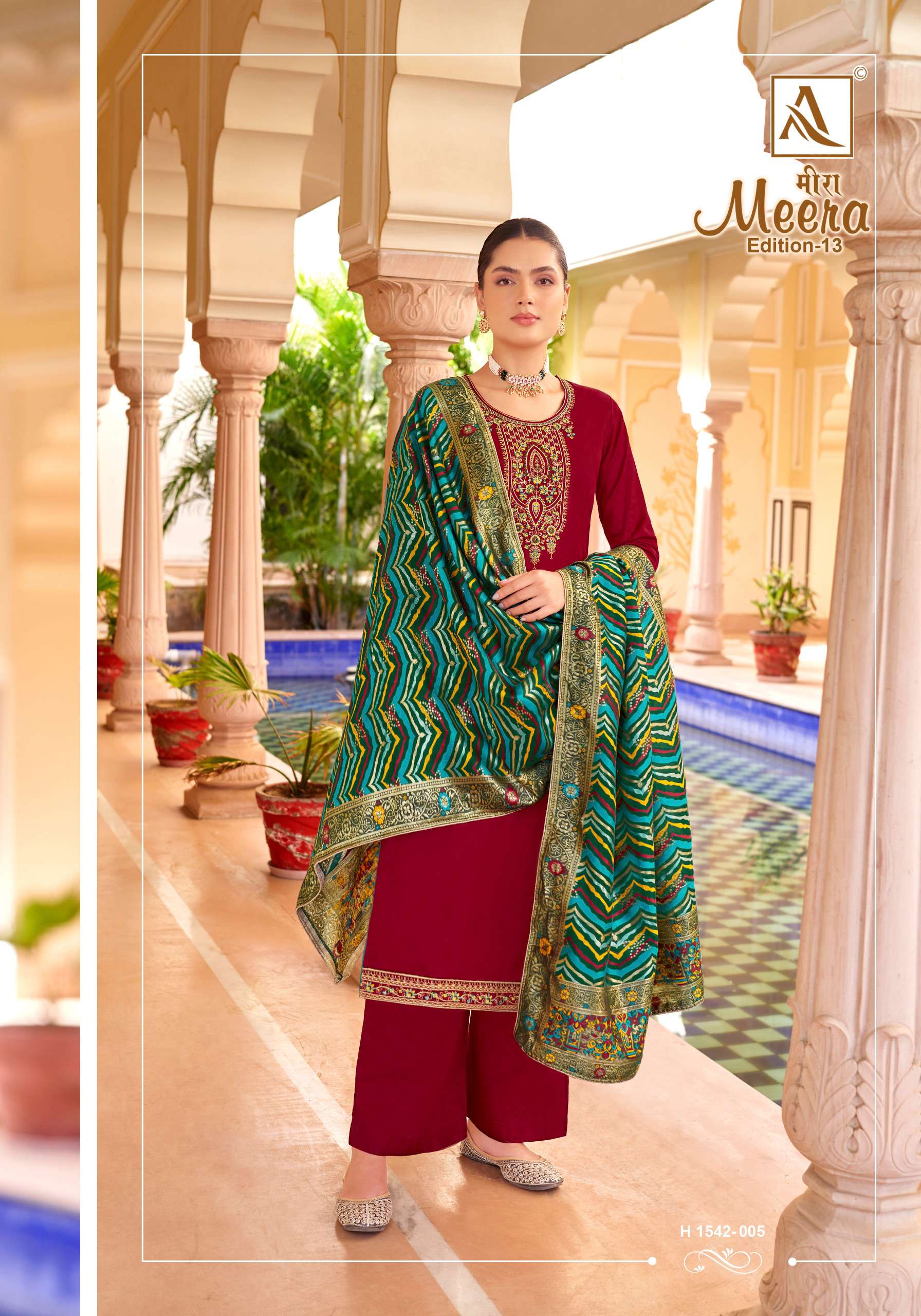 ALOK SUITS MEERA EDITION VOL 13