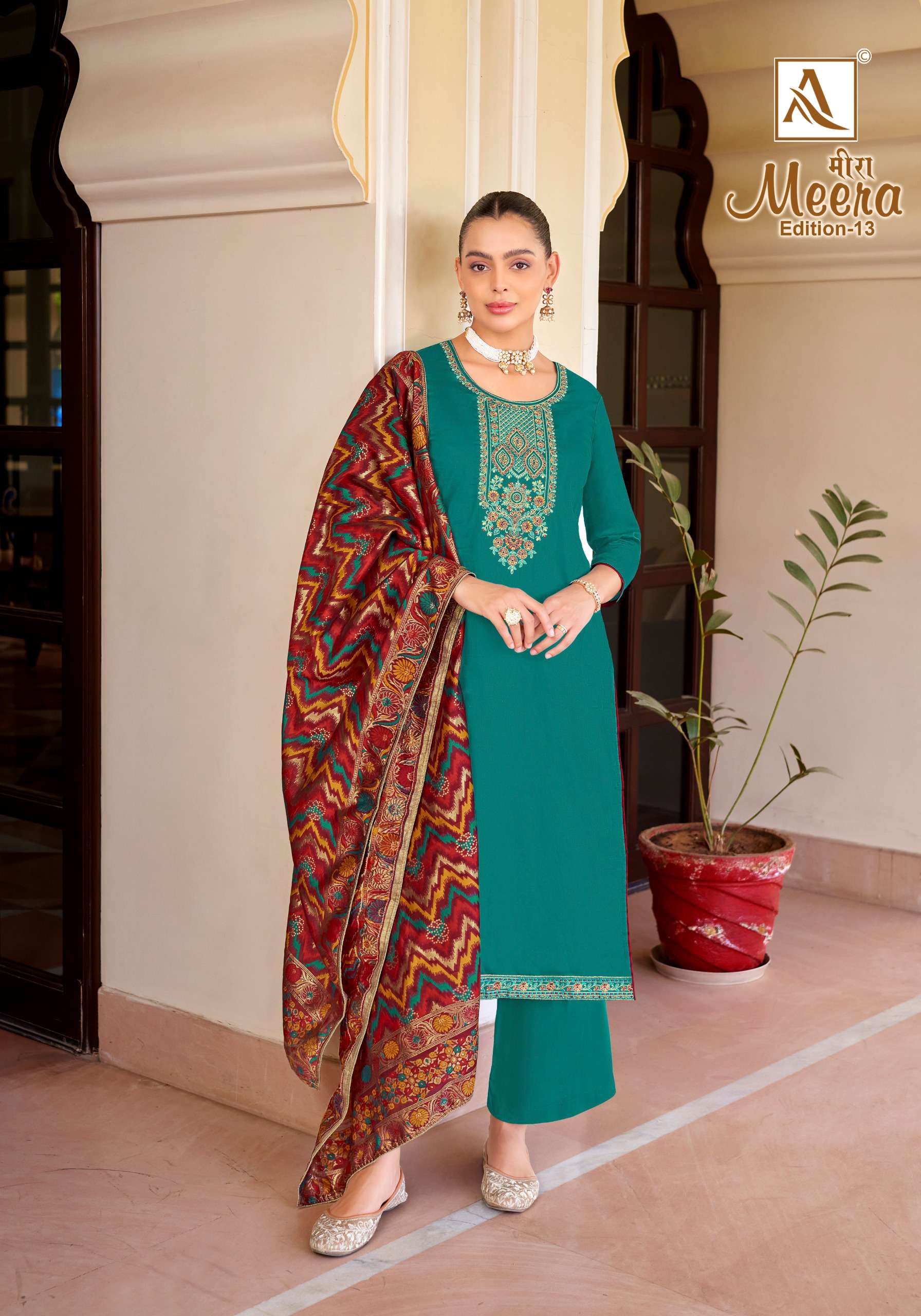 ALOK SUITS MEERA EDITION VOL 13