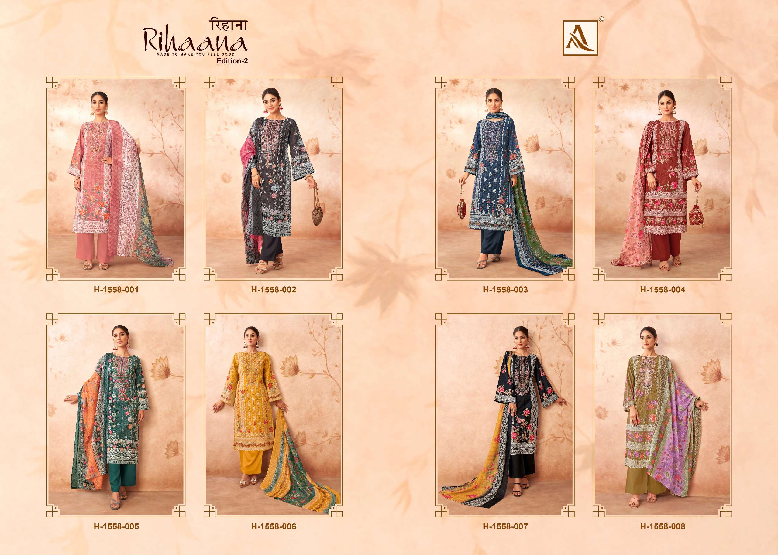 ALOK SUITS RIHAANA VOL 2