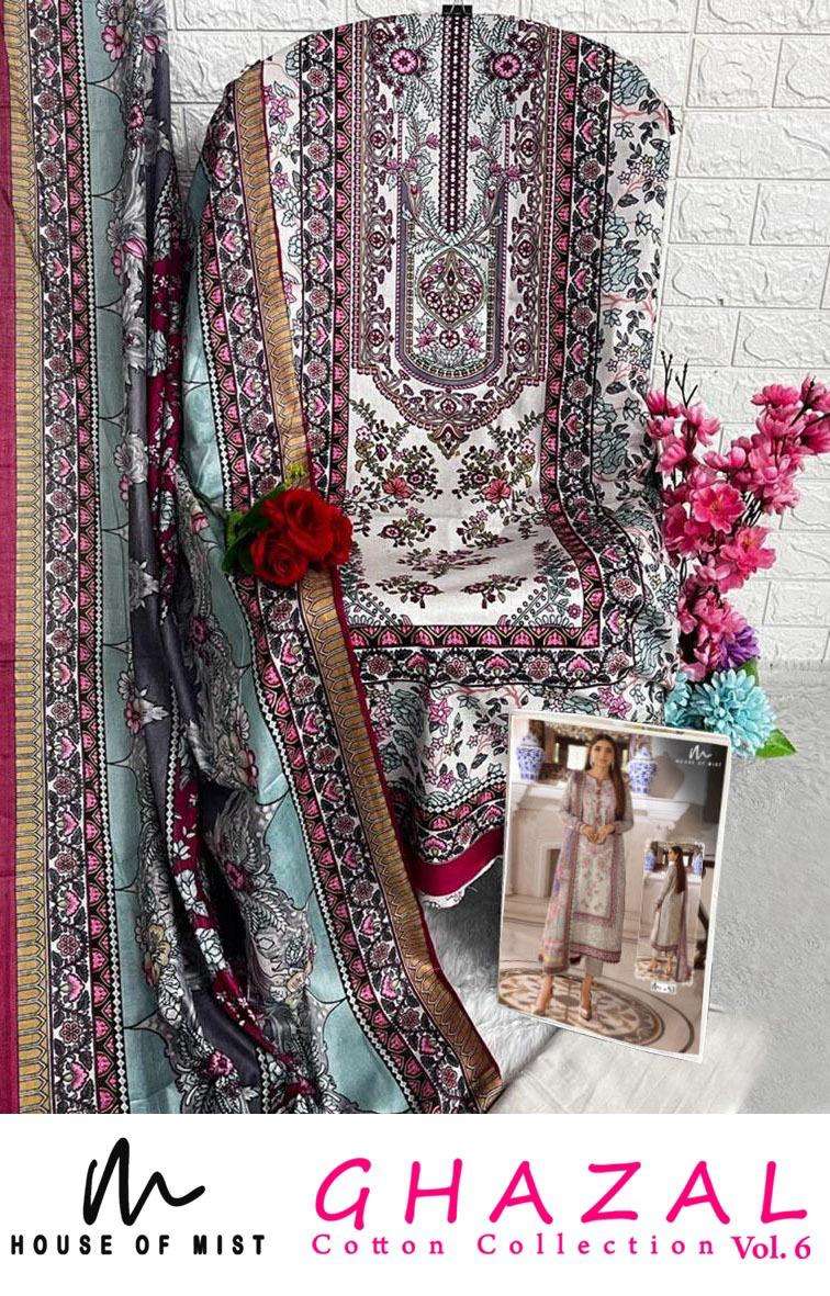 HOUSE OF MIST GHAZAL COTTON COLLECTION VOL 6
