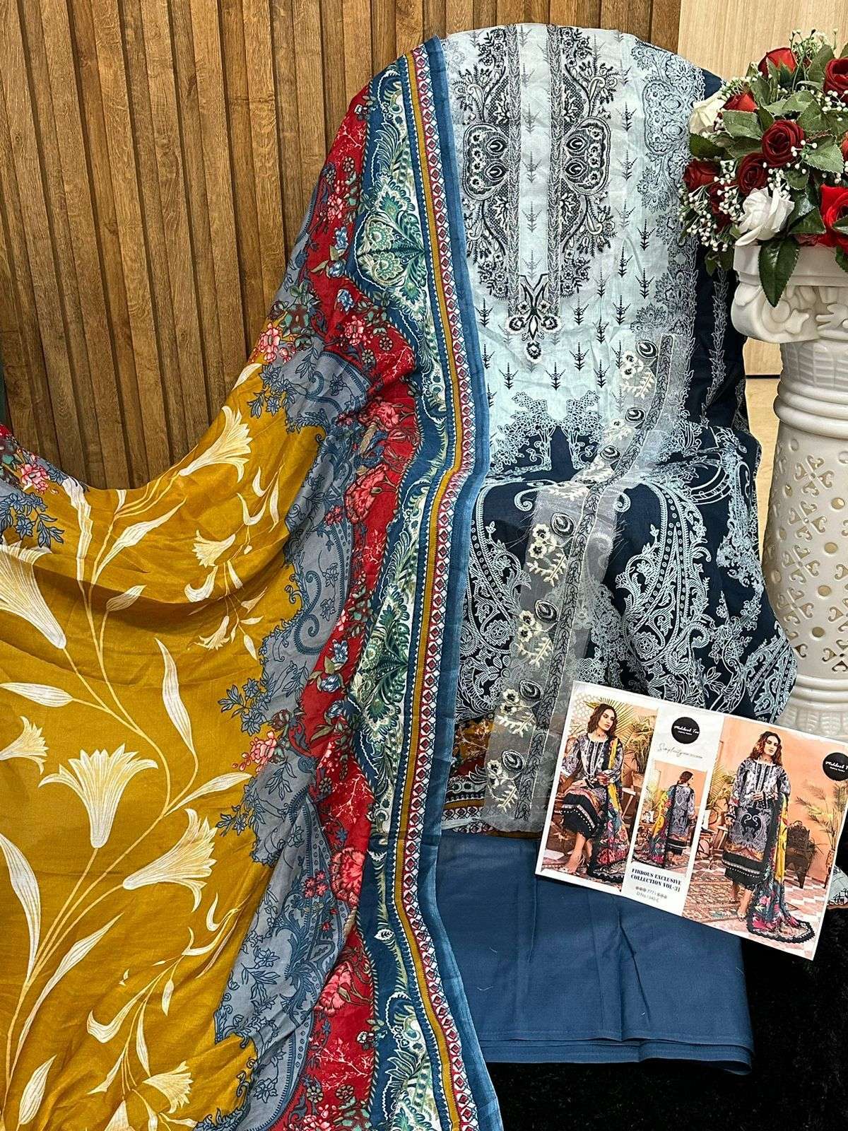 MEHBOOB TEX FIRDOUS EXCLUSIVE COLLECTION VOL 31 D NO 1339 D & C 