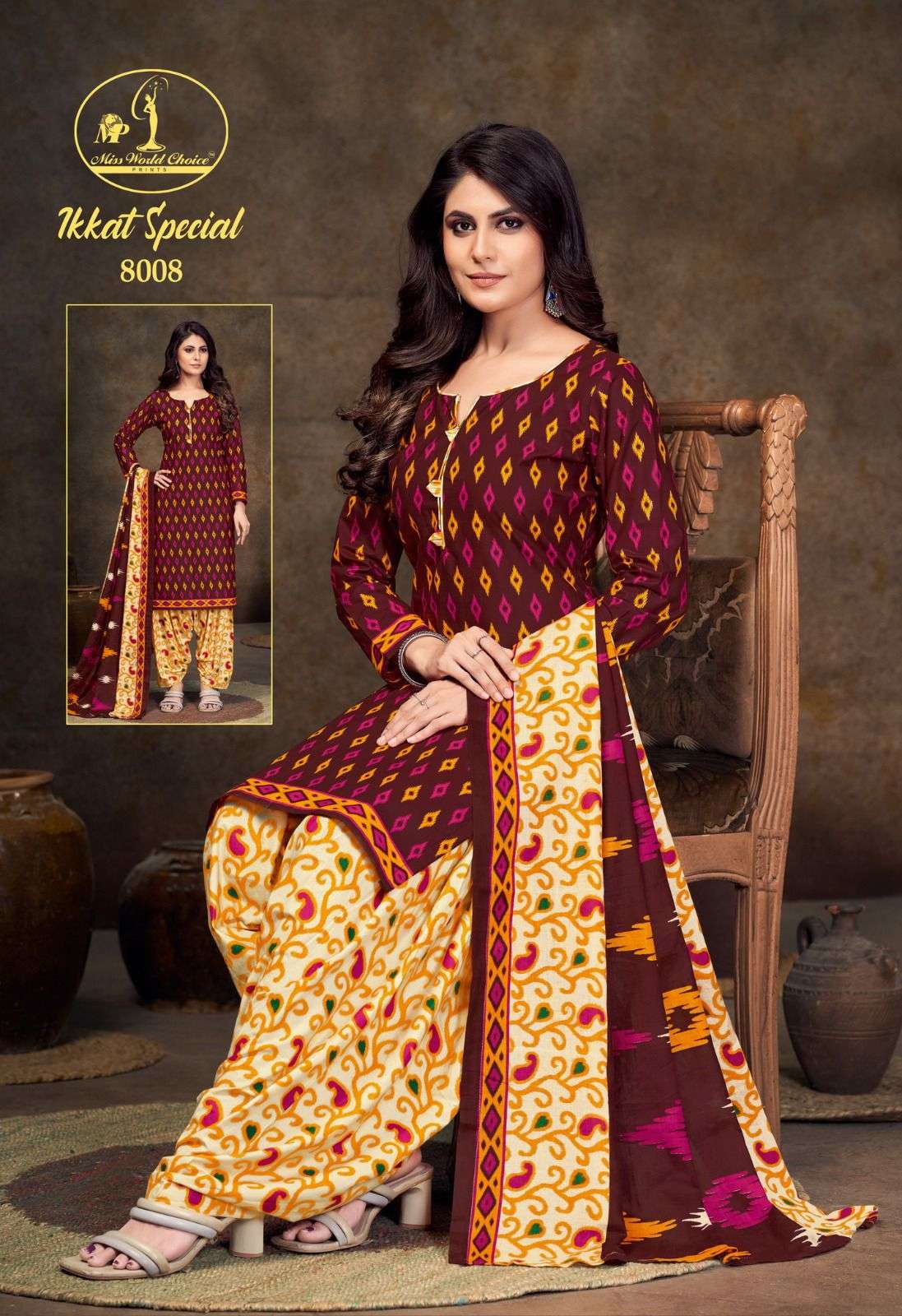 MISS WOLRD CHOICE IKKAT SPECIAL VOL 8