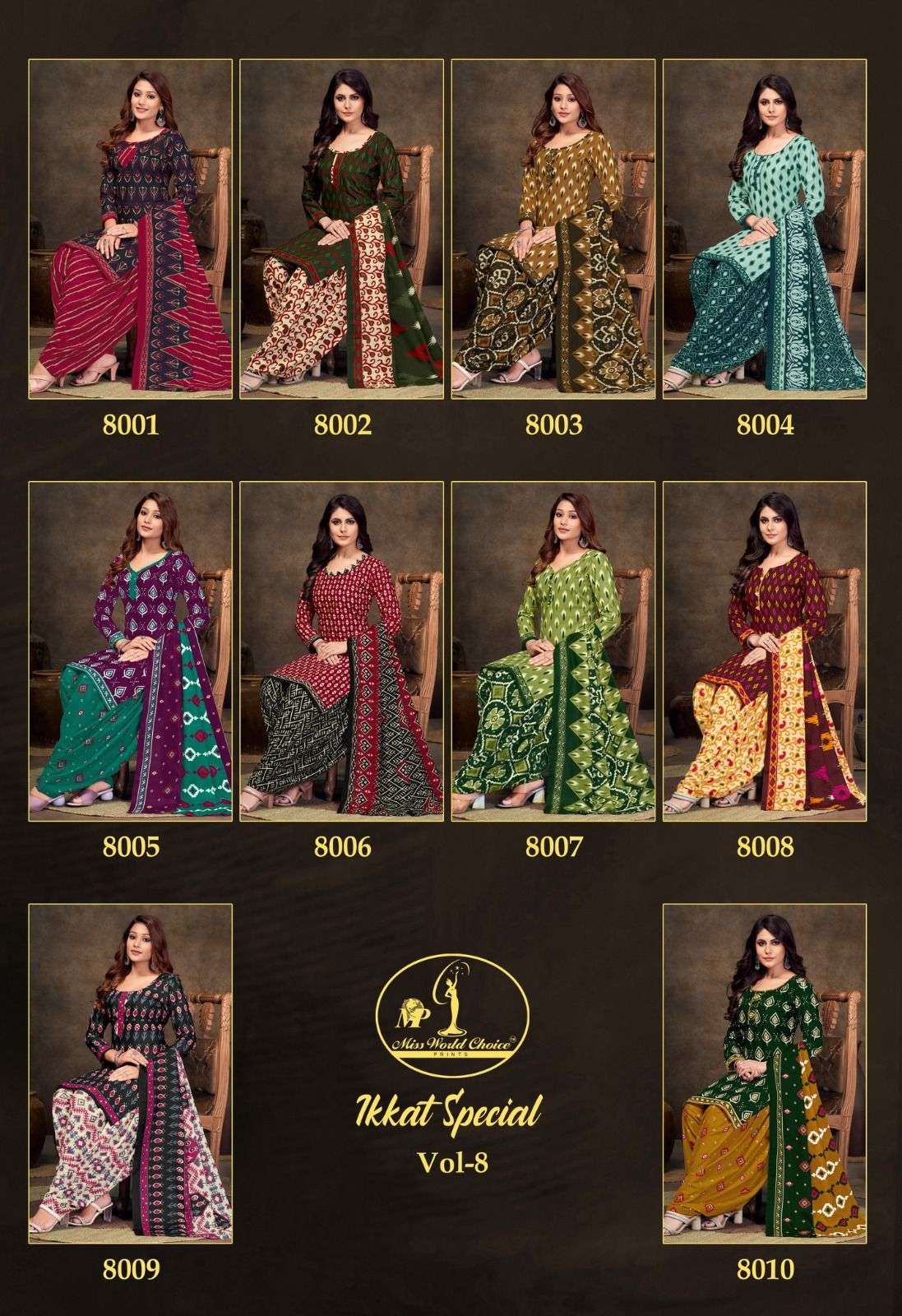MISS WOLRD CHOICE IKKAT SPECIAL VOL 8