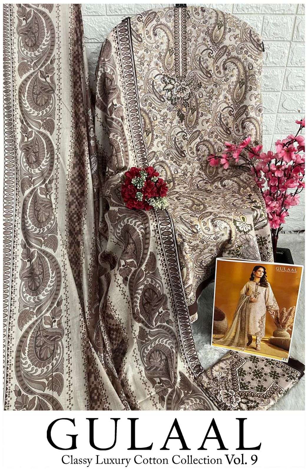 SANA MARYAM GULAAL CLASSY LUXURY COTTON COLLECTION VOL 9