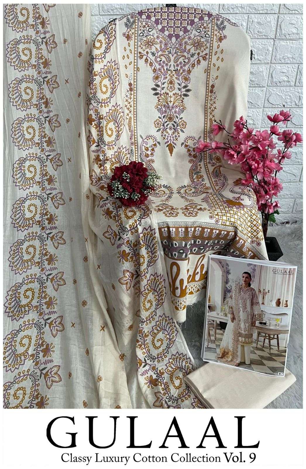 SANA MARYAM GULAAL CLASSY LUXURY COTTON COLLECTION VOL 9