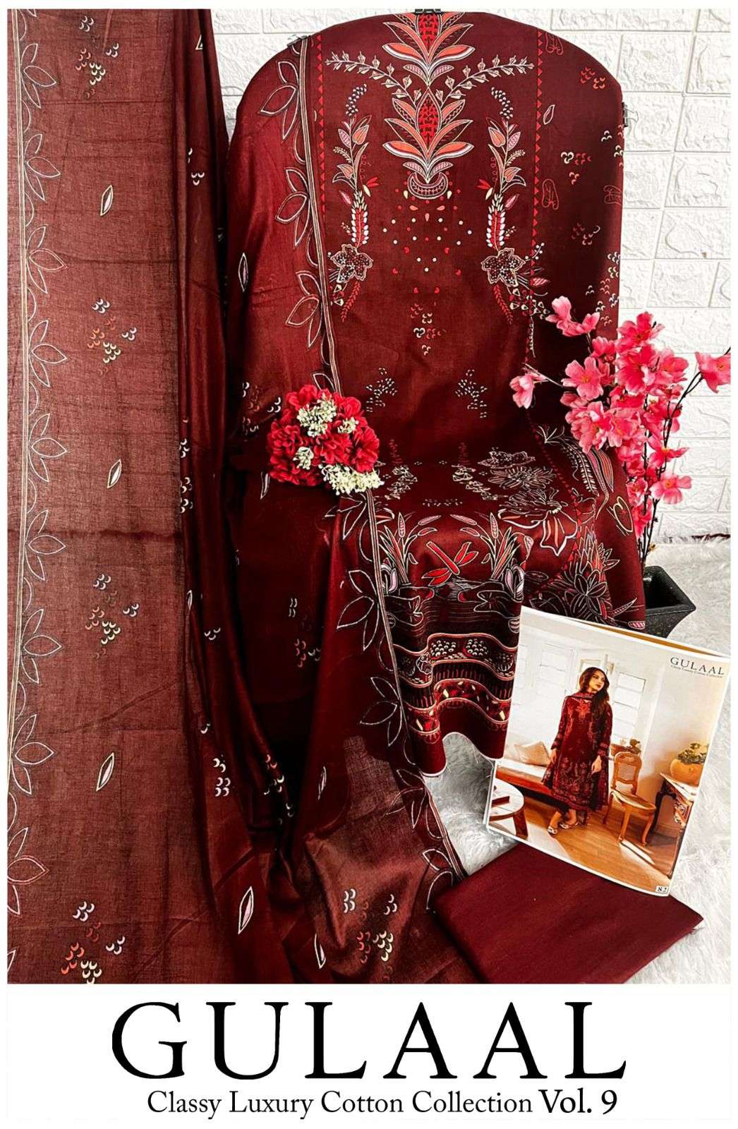 SANA MARYAM GULAAL CLASSY LUXURY COTTON COLLECTION VOL 9