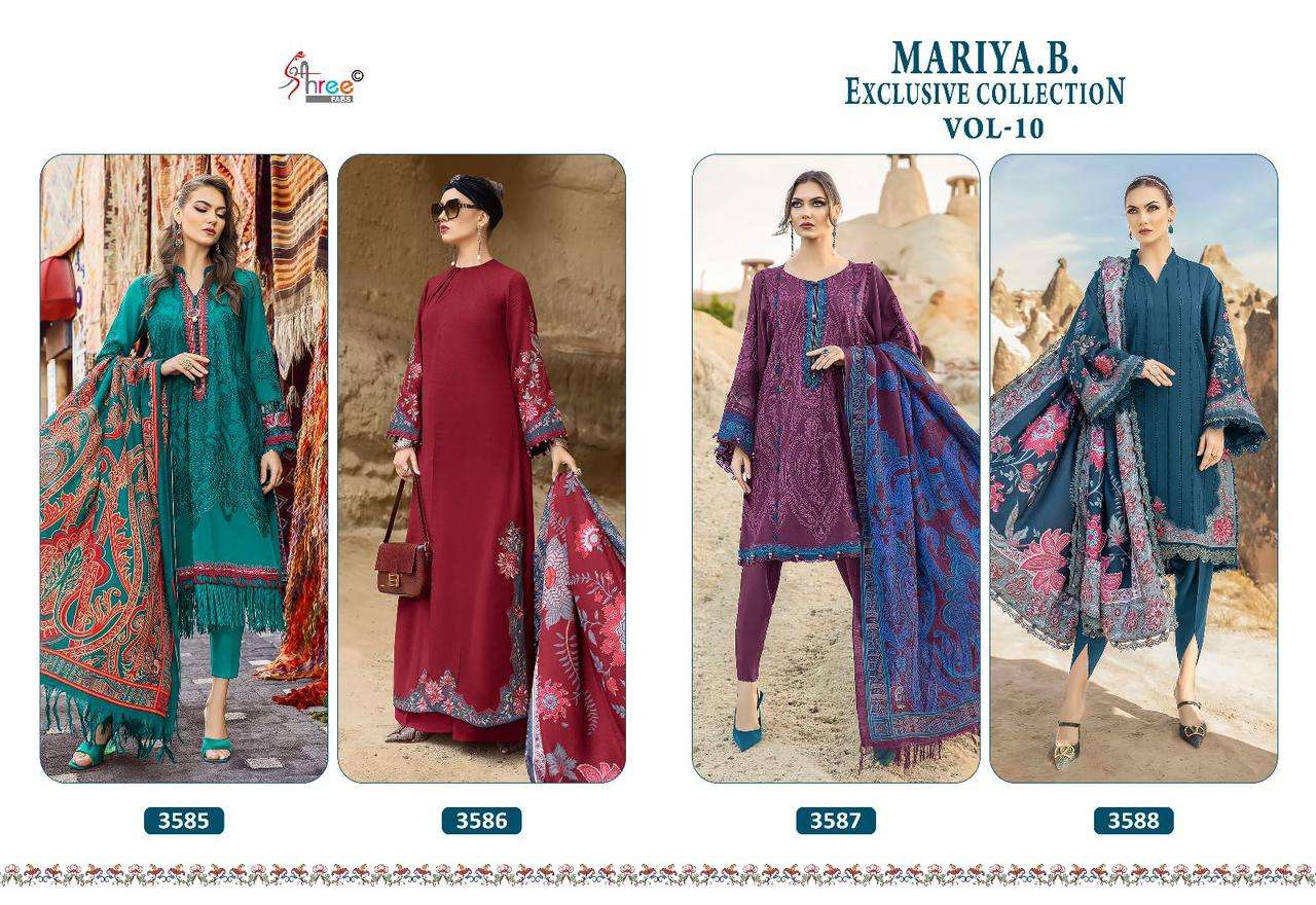 SHREE FABS MARIYA B EXCLUSIVE COLLECTION VOL 10 