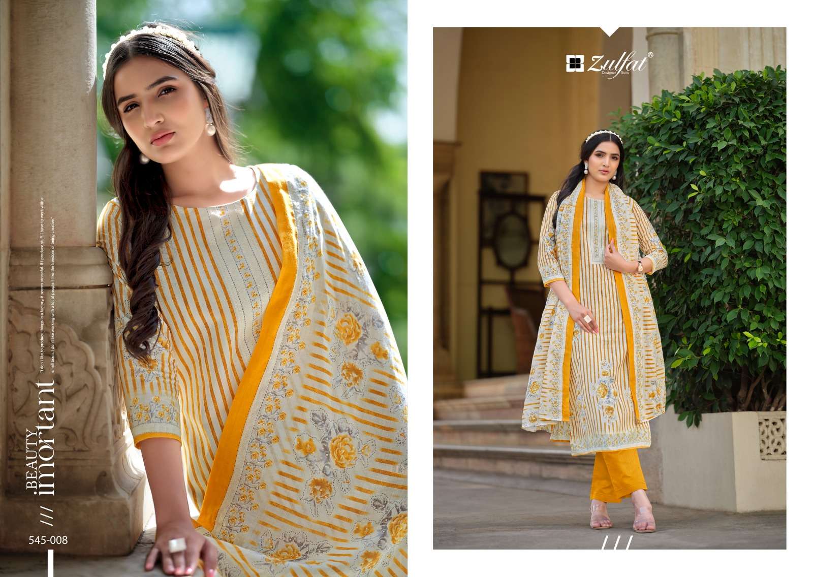 ZULFAT DESIGNER SUITS FARHANA VOL 5