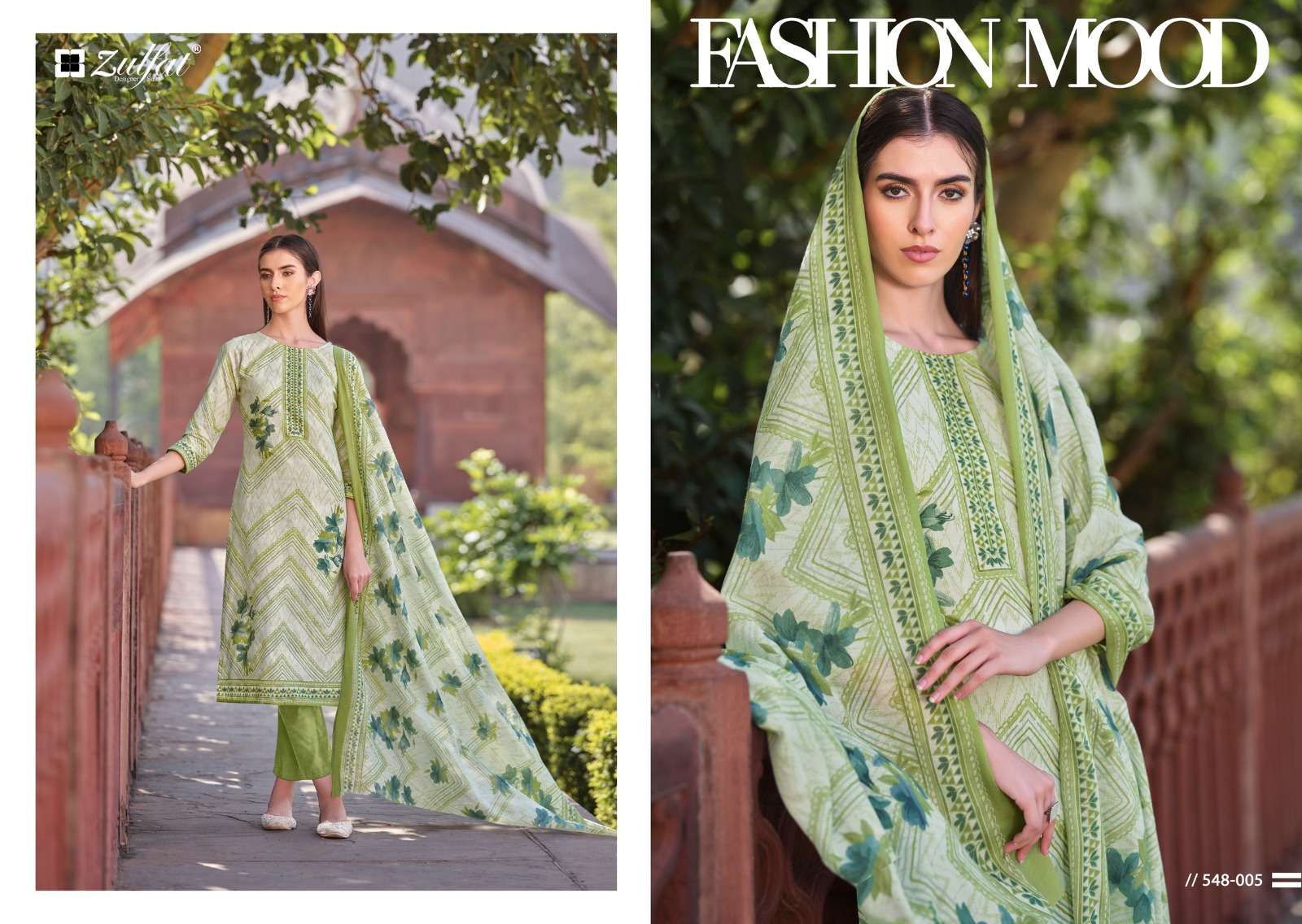 ZULFAT DESIGNER SUITS FARHANA VOL 6 