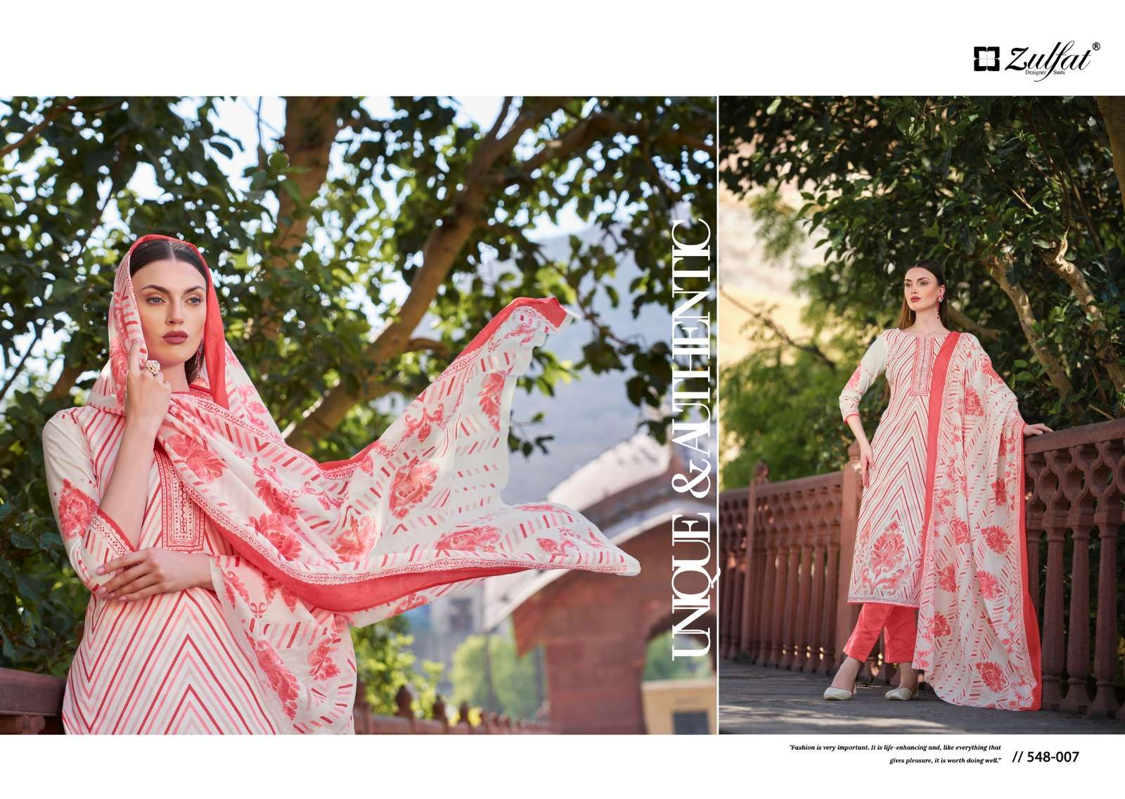 ZULFAT DESIGNER SUITS FARHANA VOL 6 