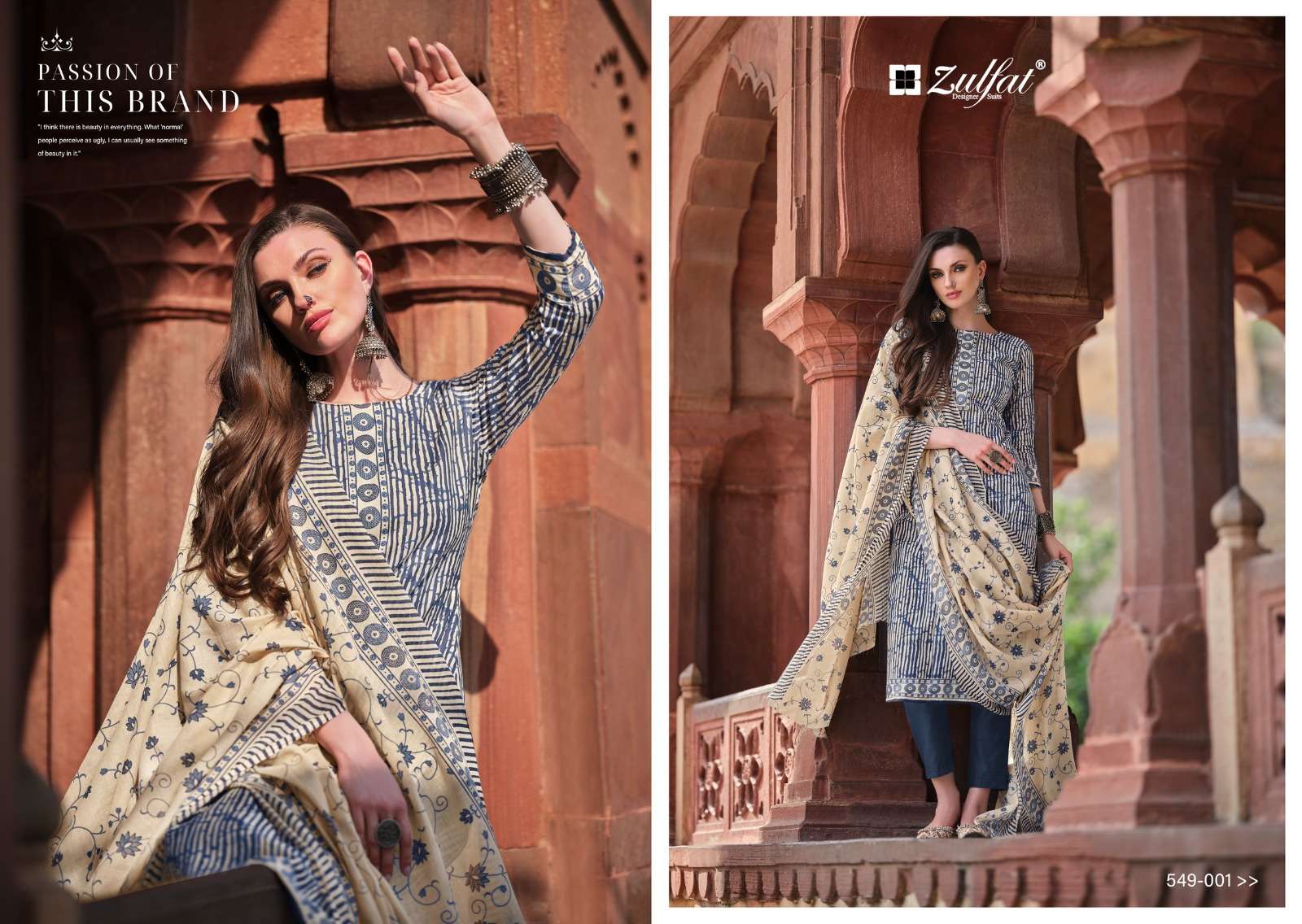 ZULFAT DESIGNER SUITS NAZRANA VOL 2