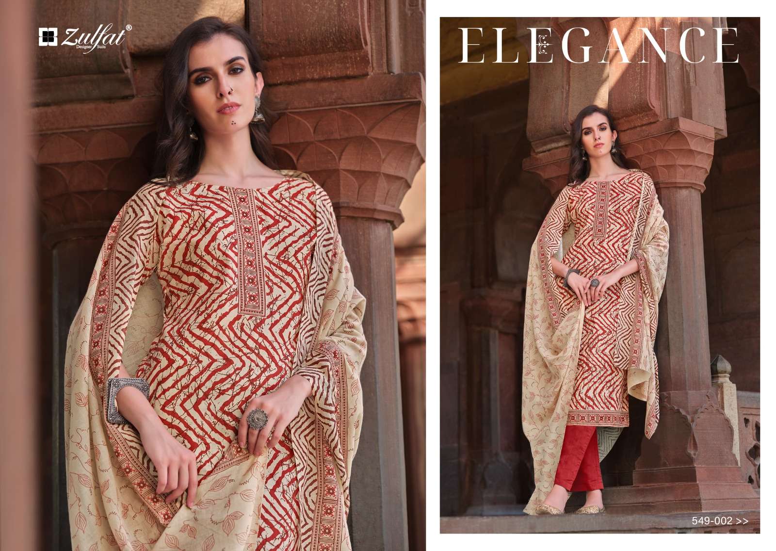 ZULFAT DESIGNER SUITS NAZRANA VOL 2