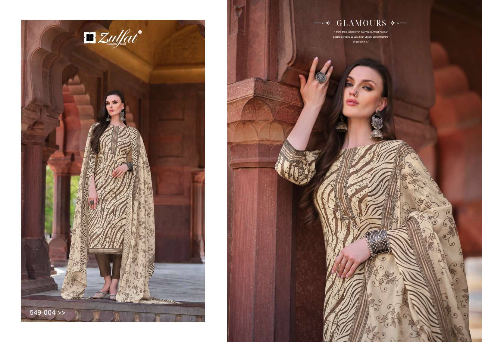 ZULFAT DESIGNER SUITS NAZRANA VOL 2