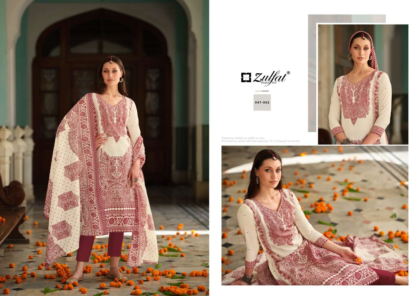 ZULFAT DESIGNER SUITS ZOHRA 