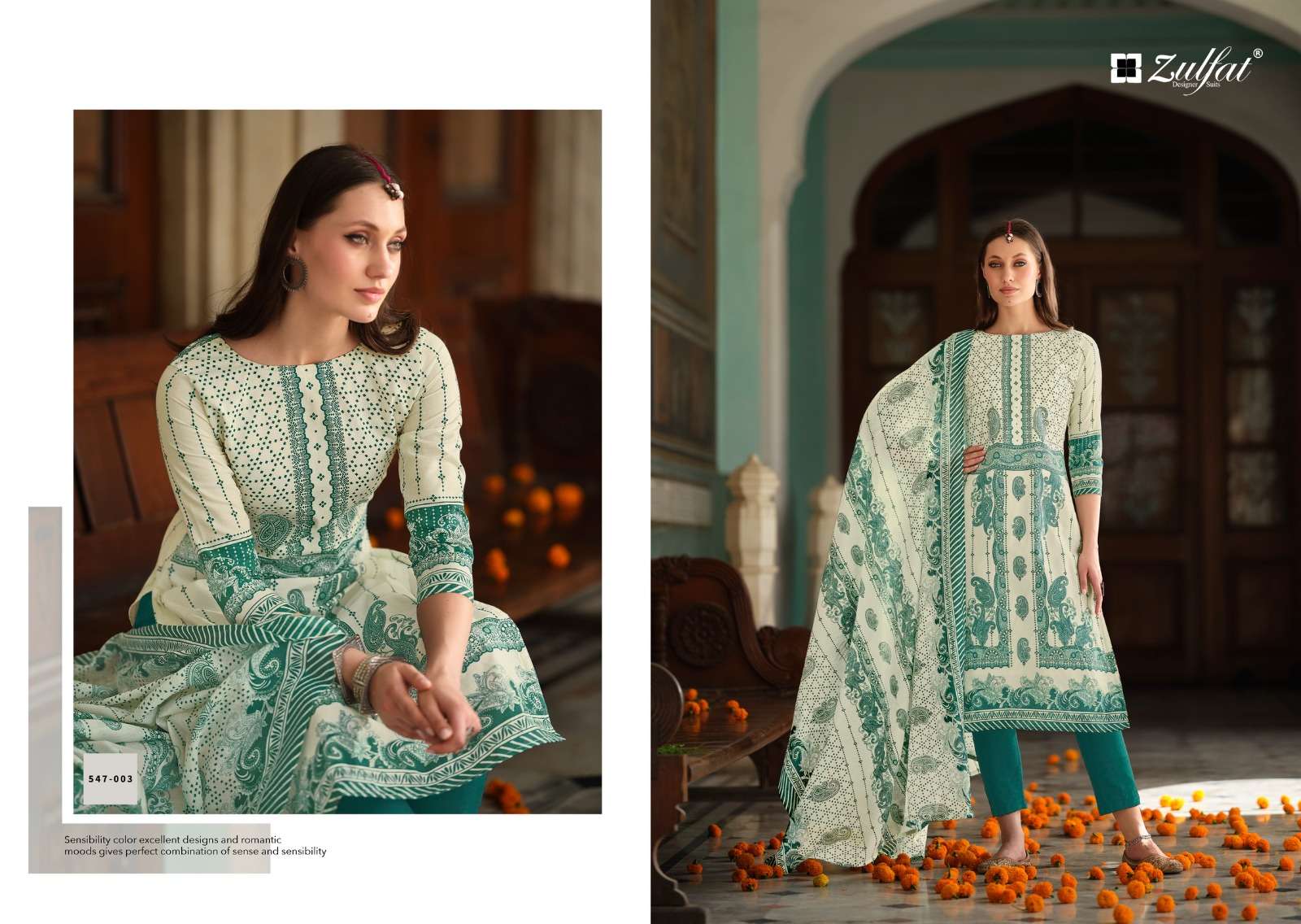 ZULFAT DESIGNER SUITS ZOHRA 