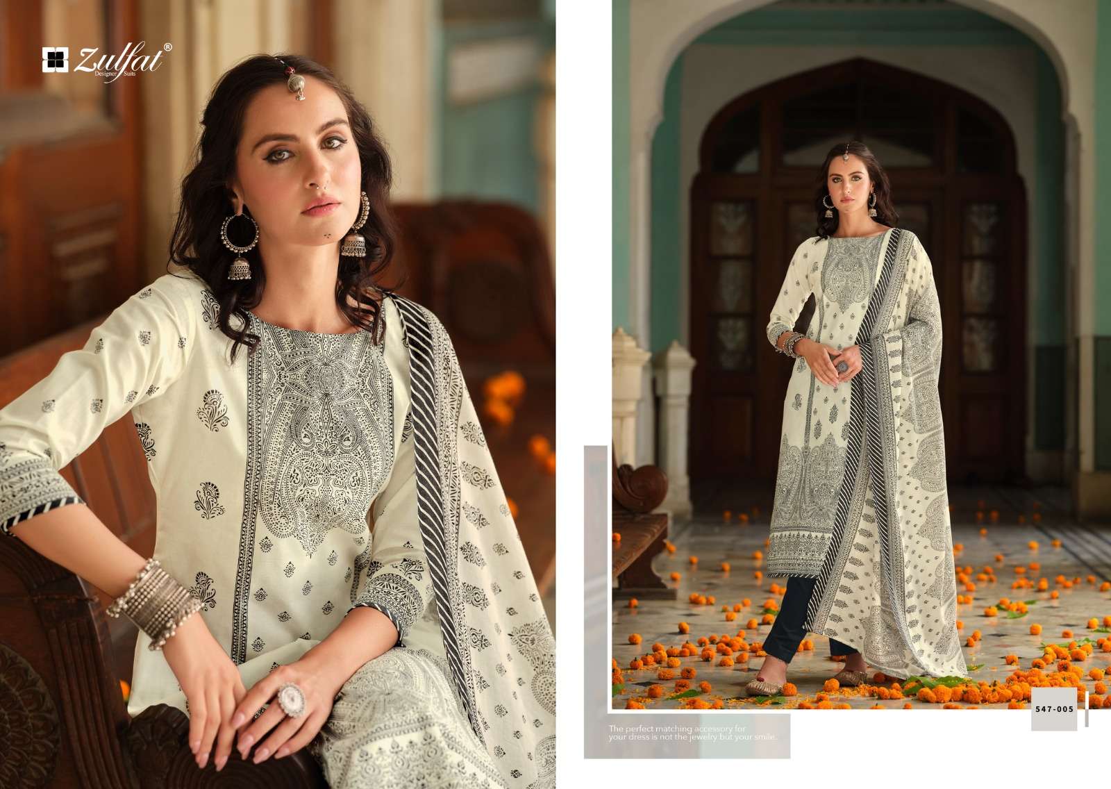 ZULFAT DESIGNER SUITS ZOHRA 