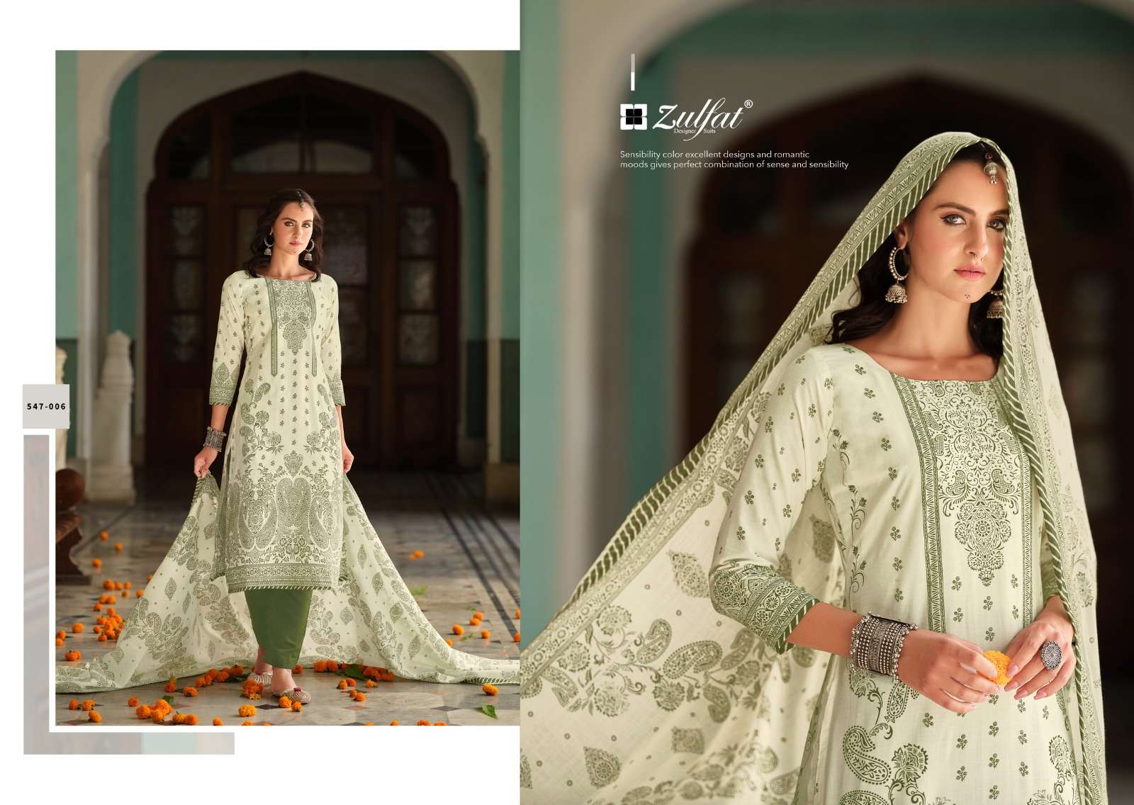 ZULFAT DESIGNER SUITS ZOHRA 