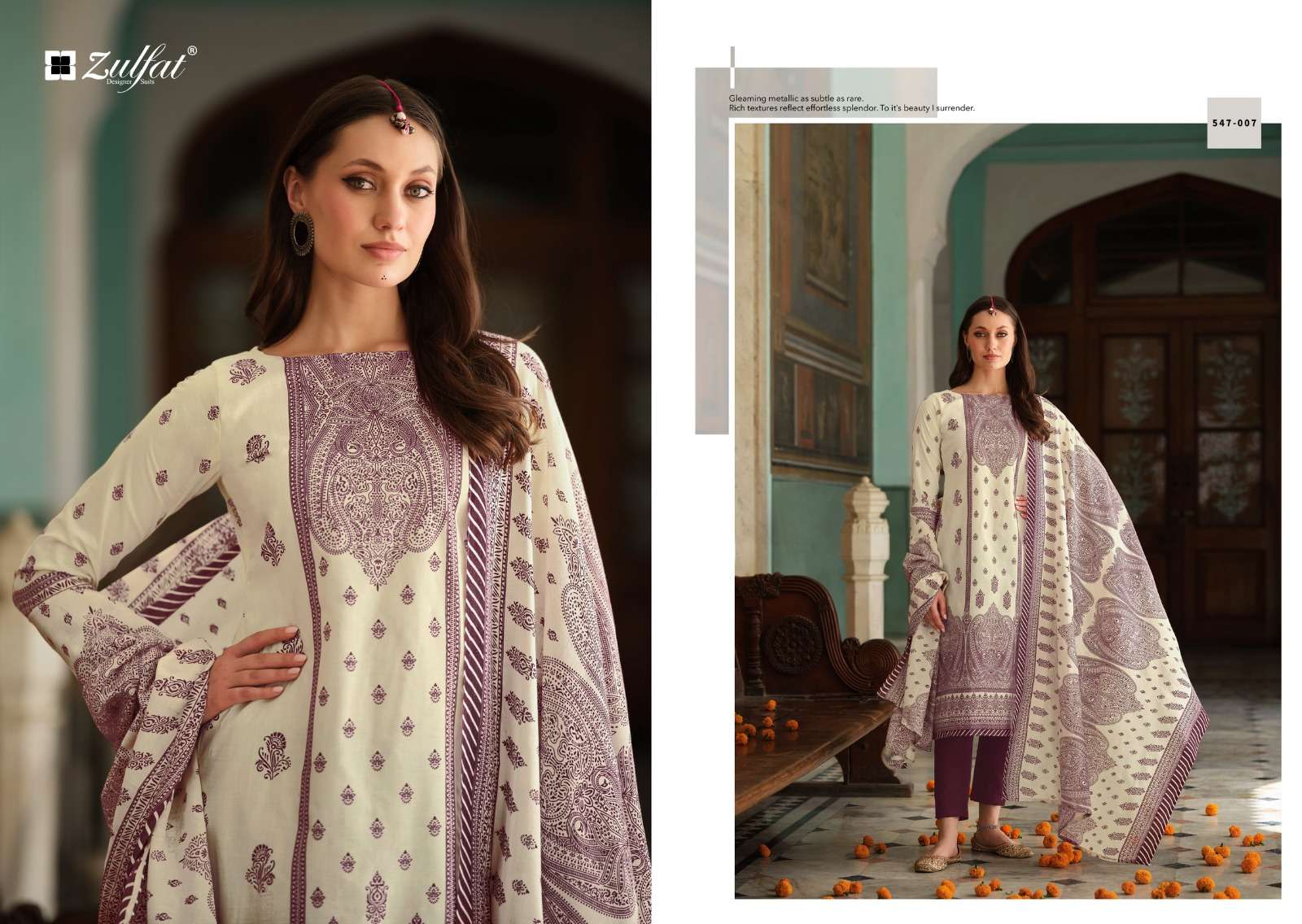 ZULFAT DESIGNER SUITS ZOHRA 