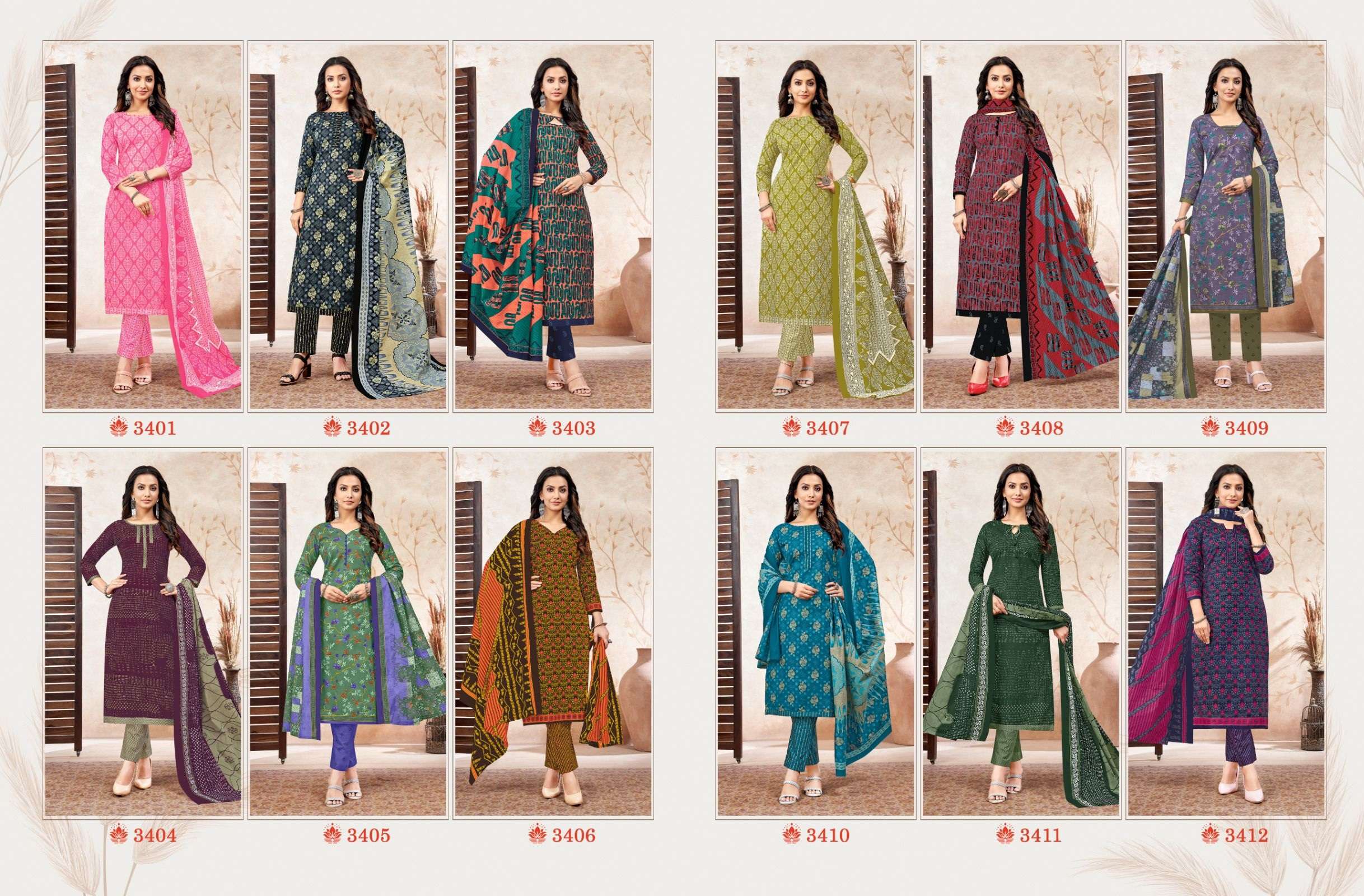 BALAJI COTTON CHITRA VOL 34 