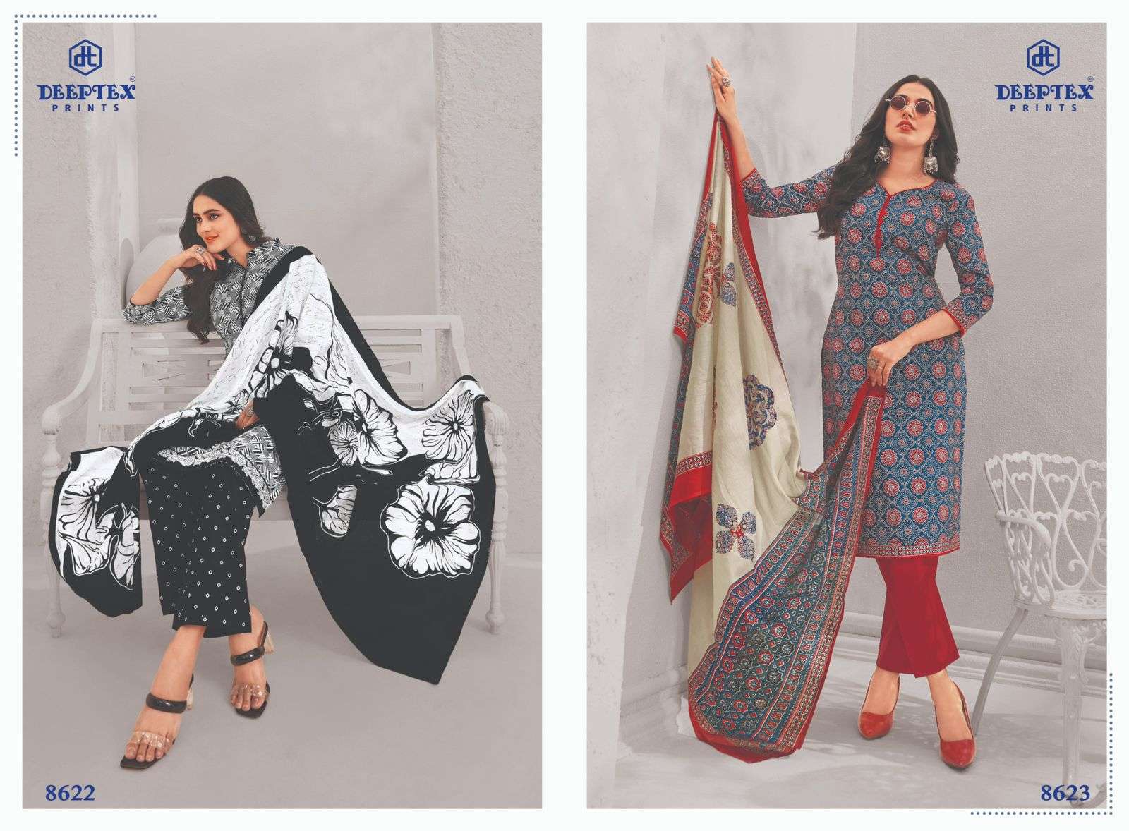 DEEPTEX PRINTS MISS INDIA VOL 86 
