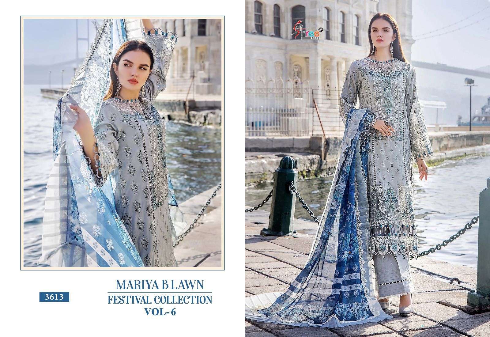 SHREE FABS MARIYA B LAWN FESTIVAL COLLECTION VOL 6 