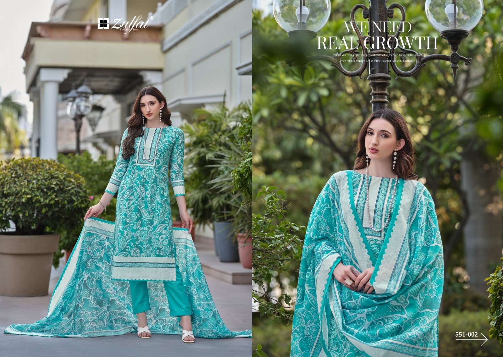 ZULFAT DESIGNER SUITS FARHANA VOL 7 