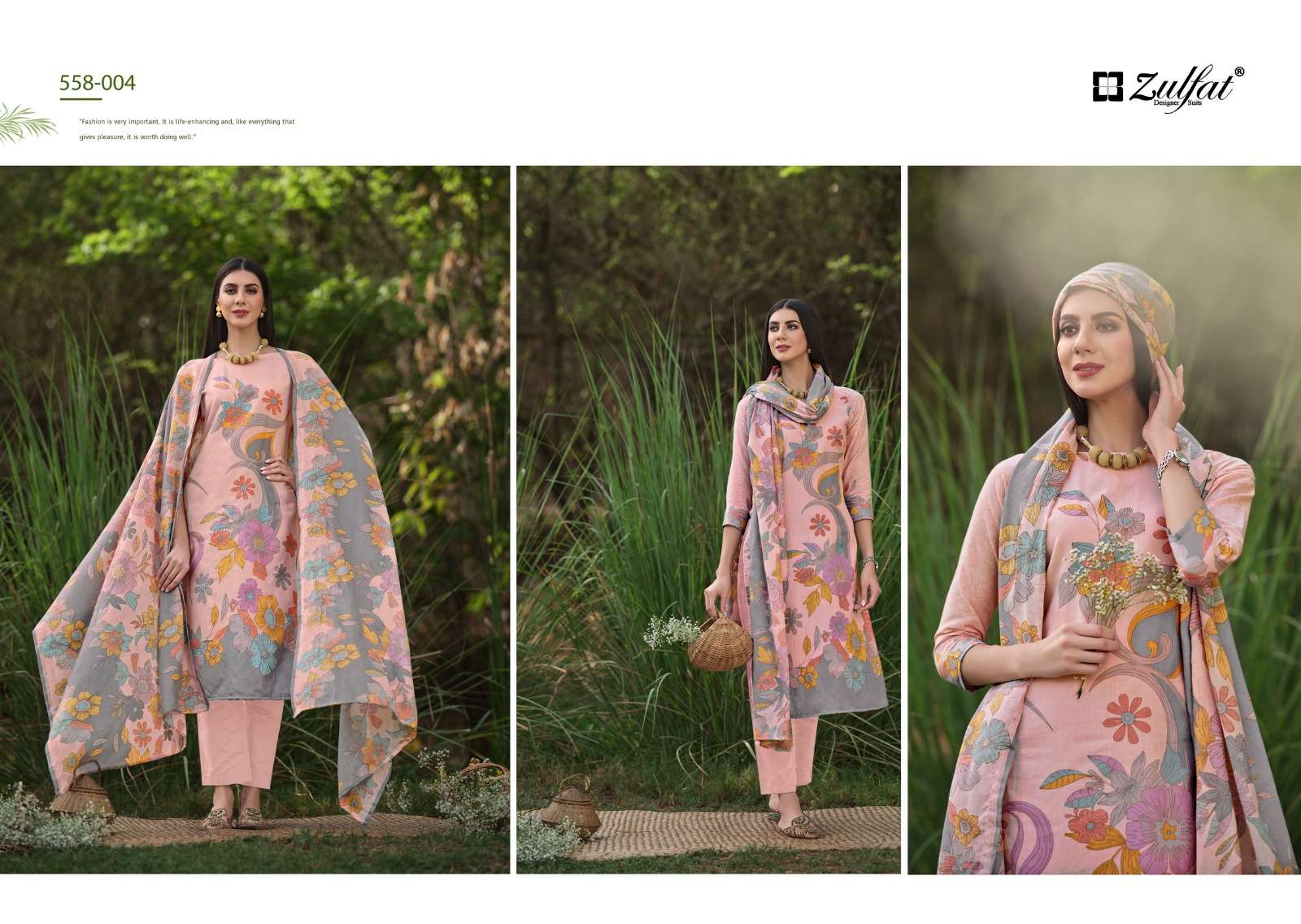 ZULFAT DESIGNER SUITS HAKOBA  VOL 2 