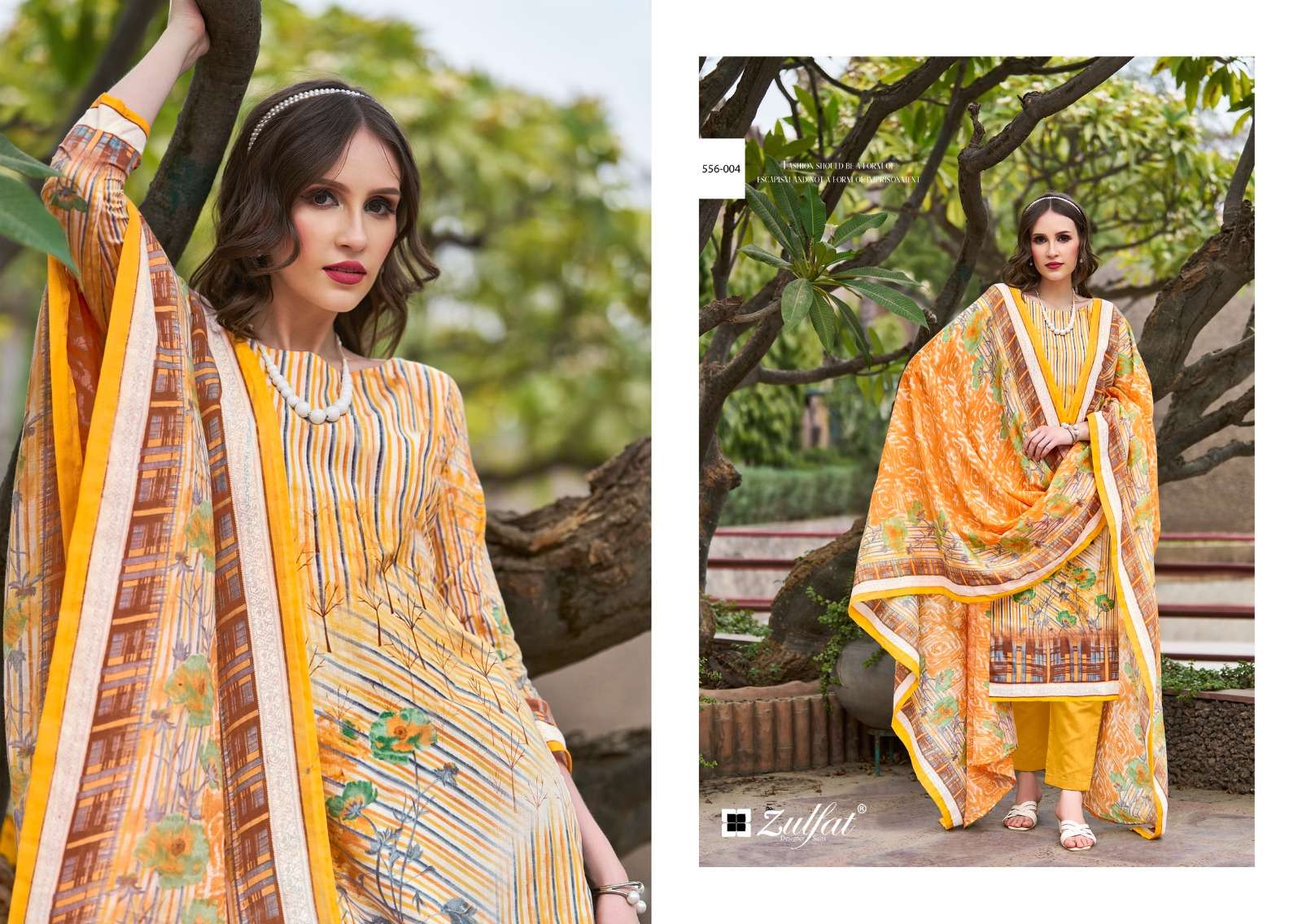 ZULFAT DESIGNER SUITS MARYAM VOL 5
