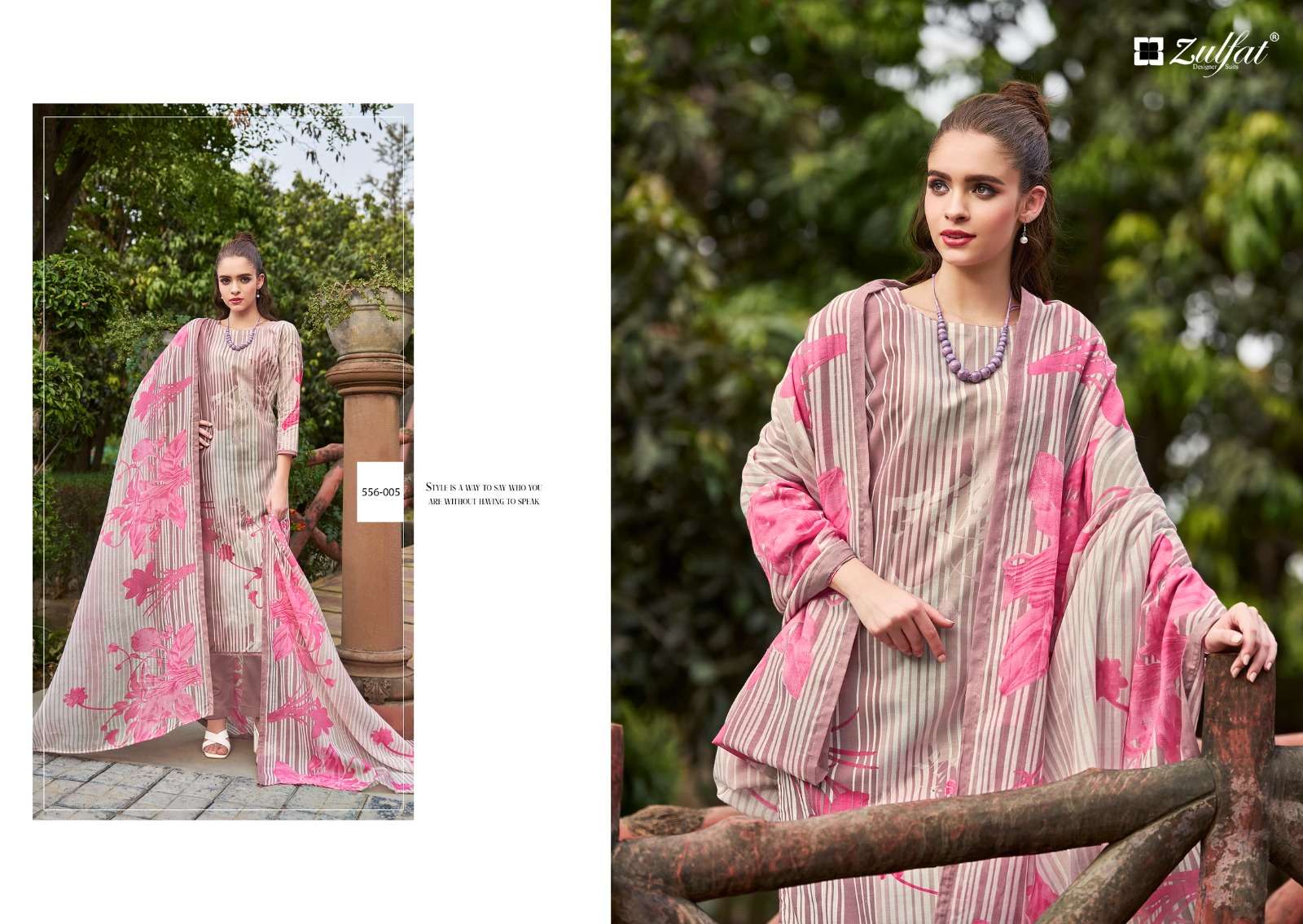 ZULFAT DESIGNER SUITS MARYAM VOL 5