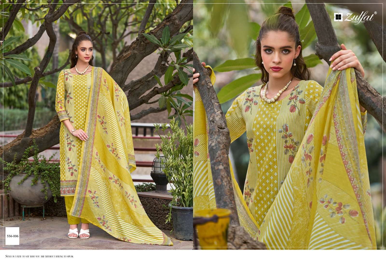 ZULFAT DESIGNER SUITS MARYAM VOL 5