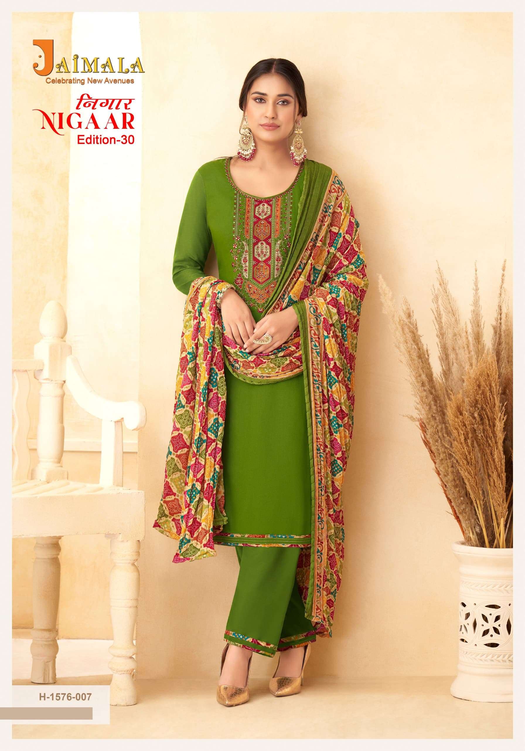 ALOK SUITS JAIMALA NIGAAR VOL 30 