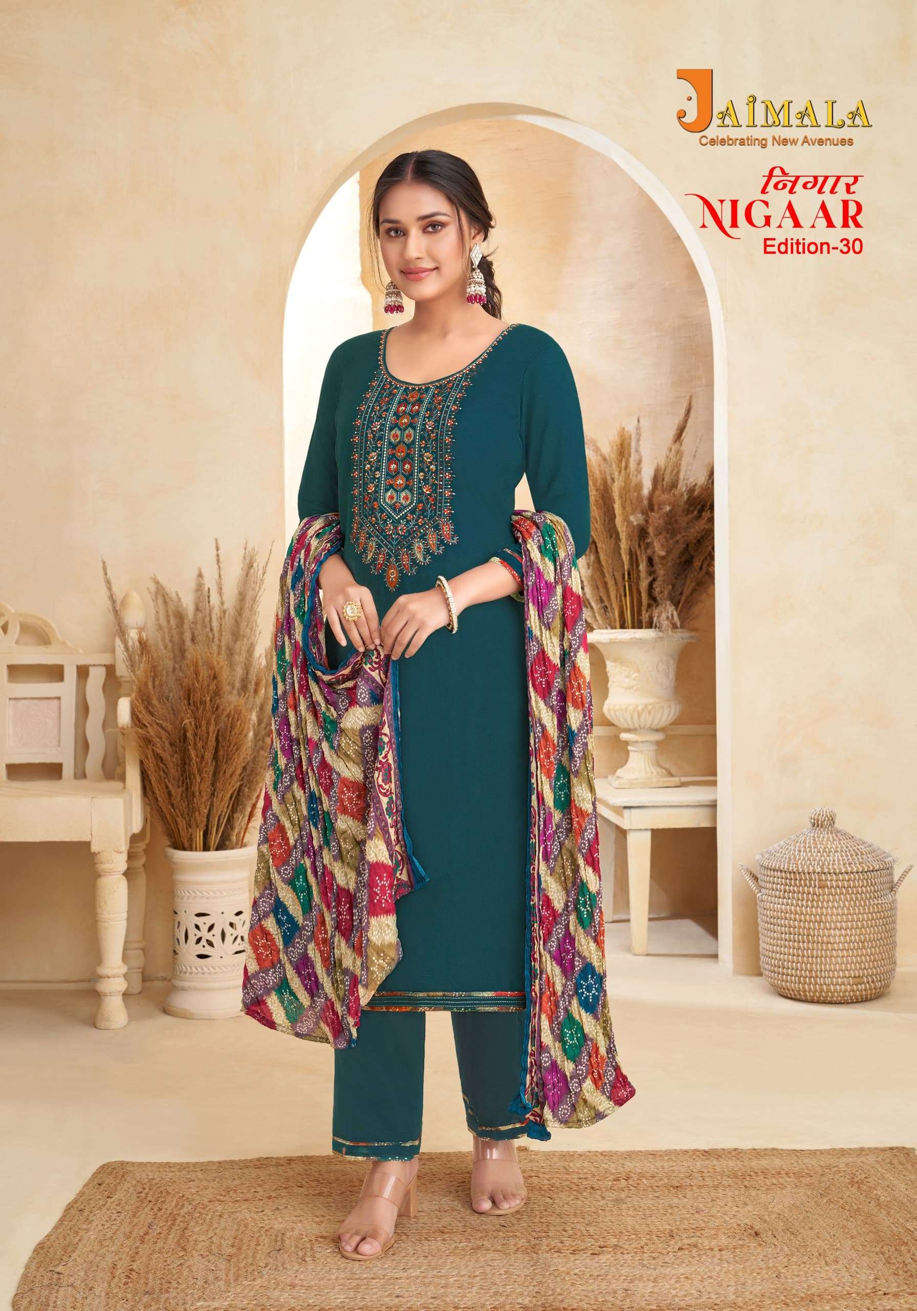 ALOK SUITS JAIMALA NIGAAR VOL 30 