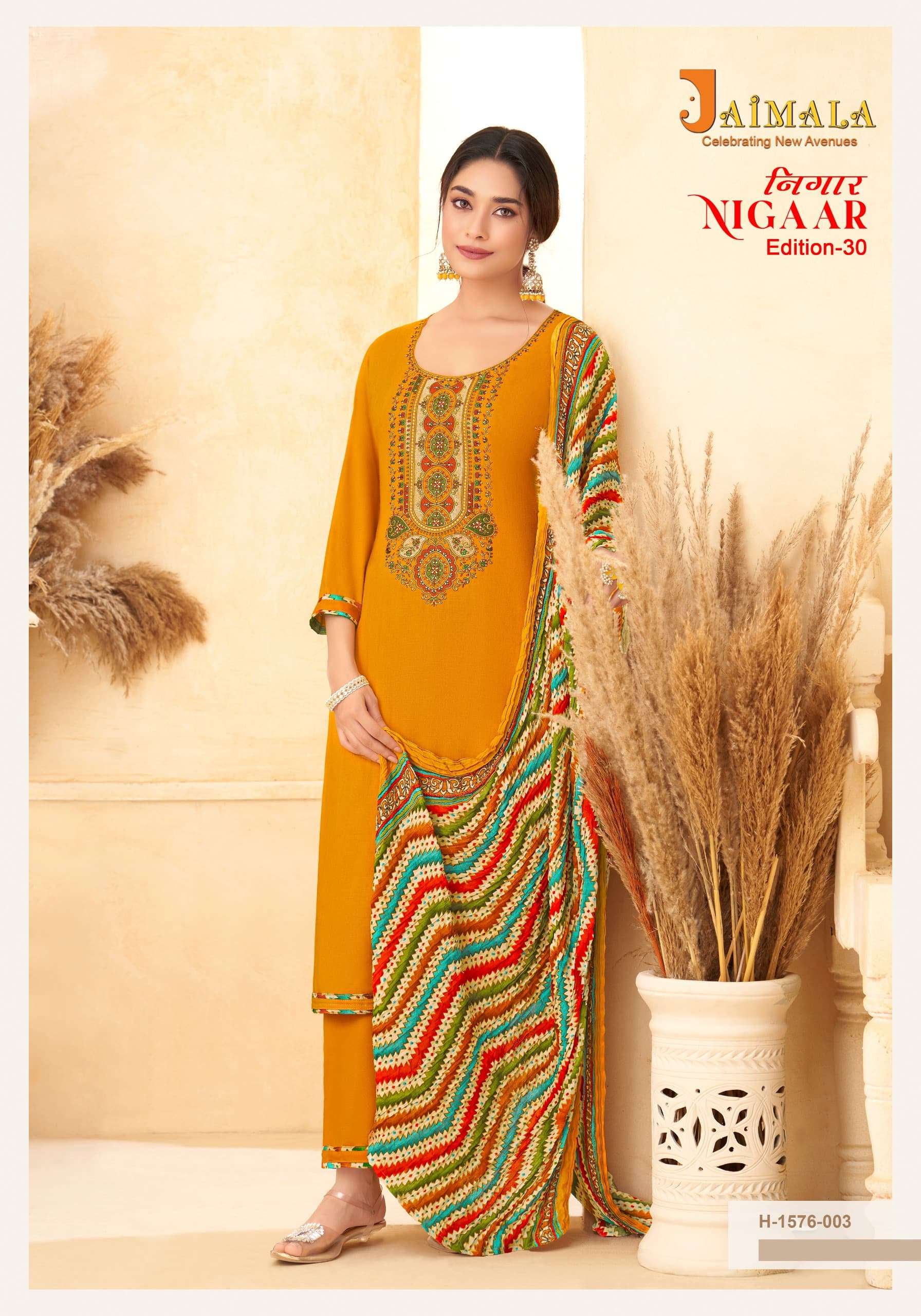 ALOK SUITS JAIMALA NIGAAR VOL 30 