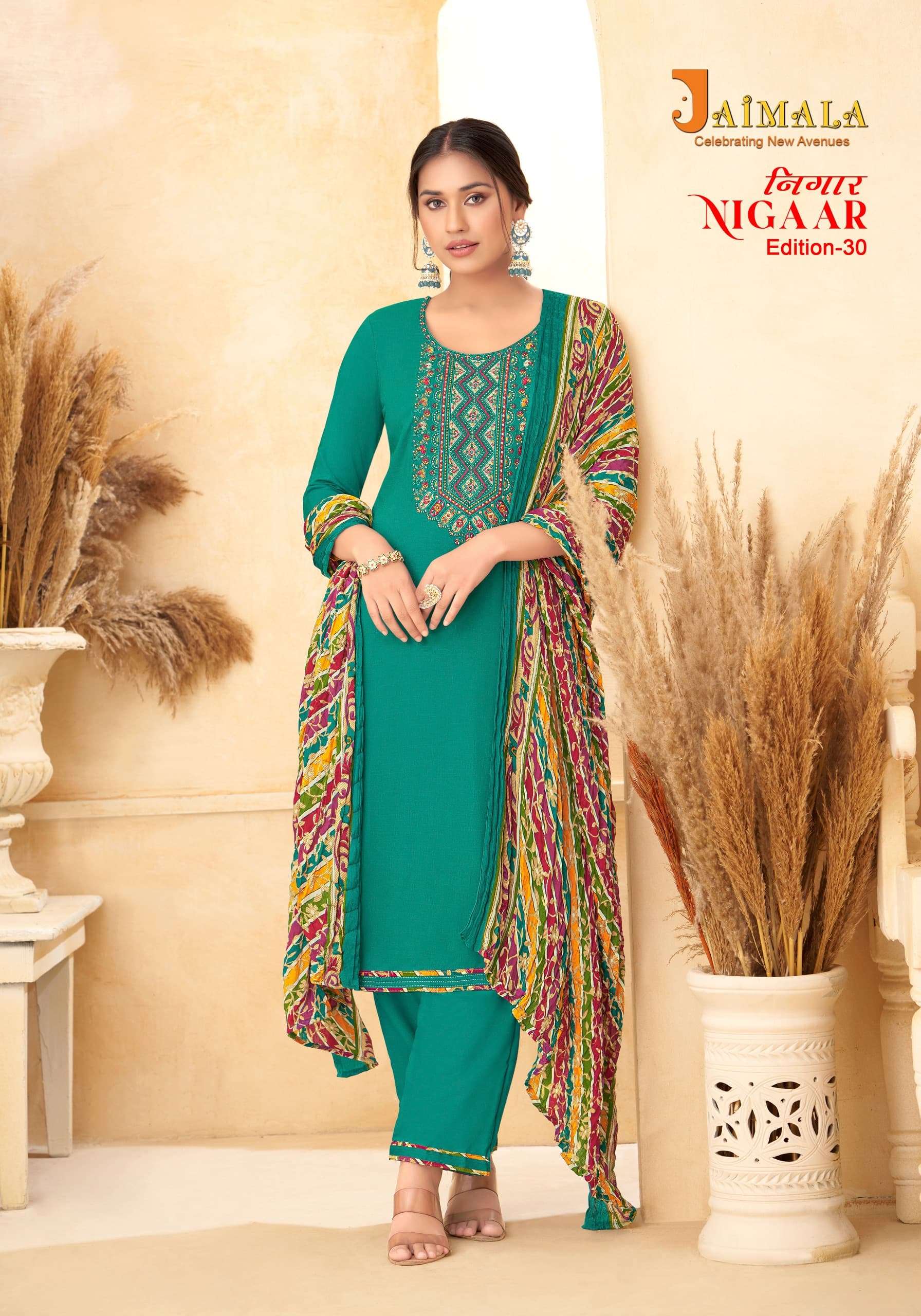 ALOK SUITS JAIMALA NIGAAR VOL 30 